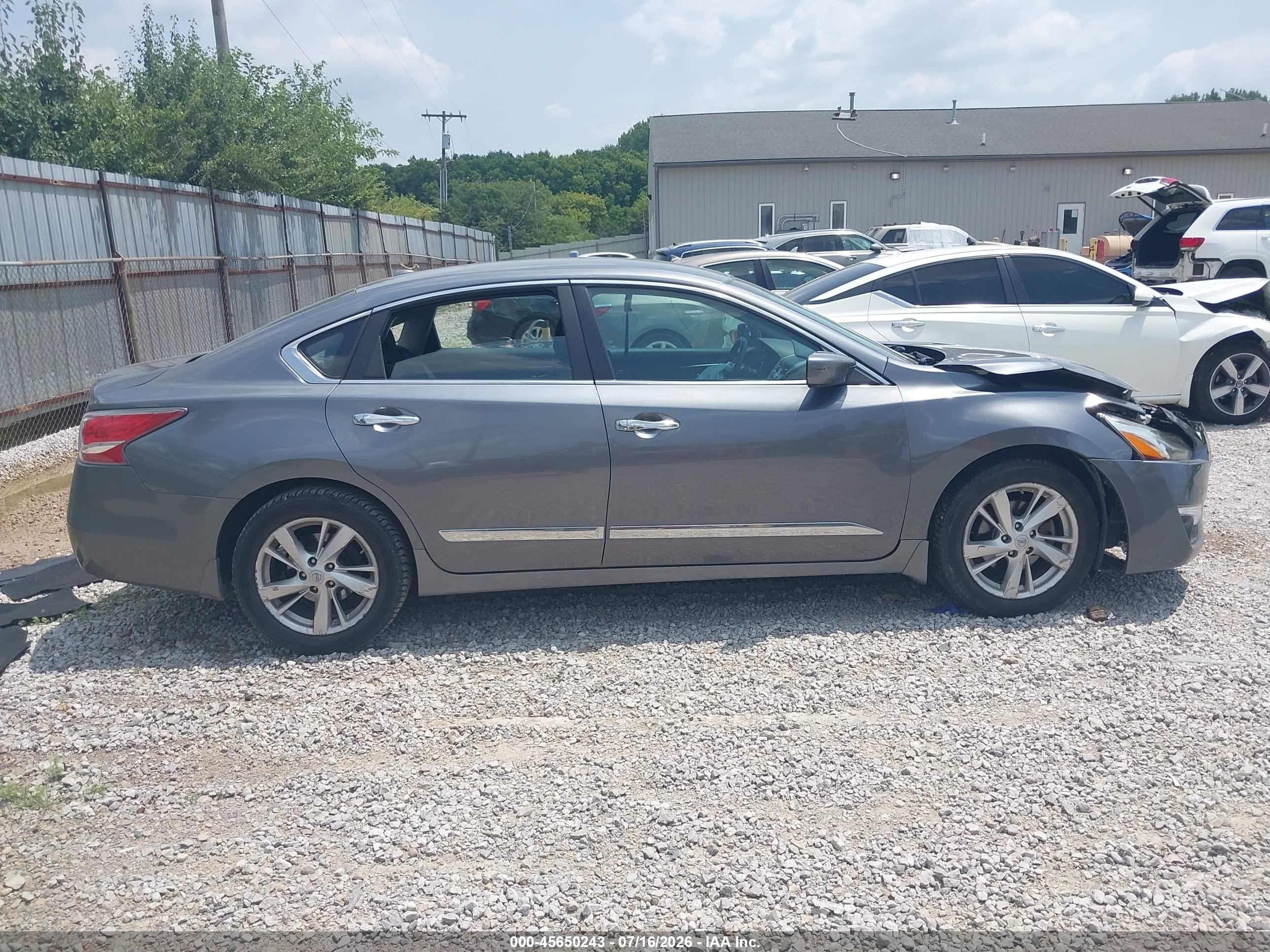 2015 Nissan Altima 2.5 Sv Gray vin: 1N4AL3AP0FC116644