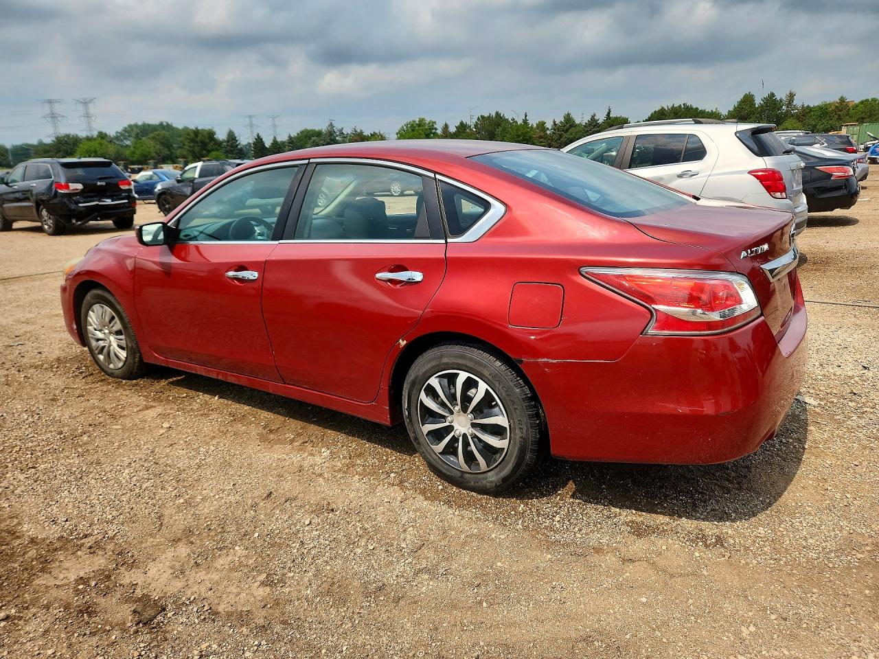 2015 Nissan Altima 2.5 S Red vin: 1N4AL3AP0FC119012