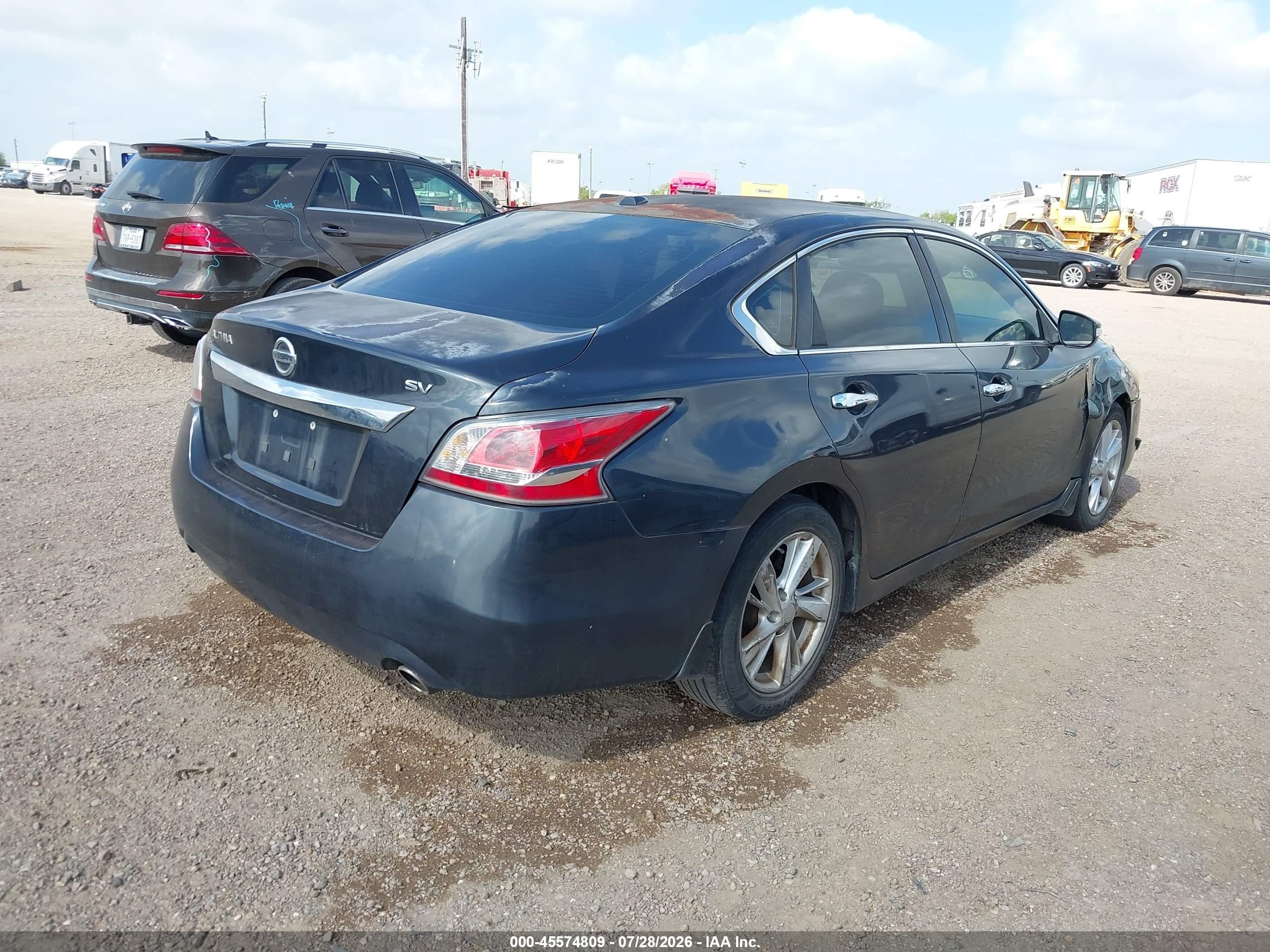 2015 Nissan Altima 2.5 Sv Black vin: 1N4AL3AP0FC126641