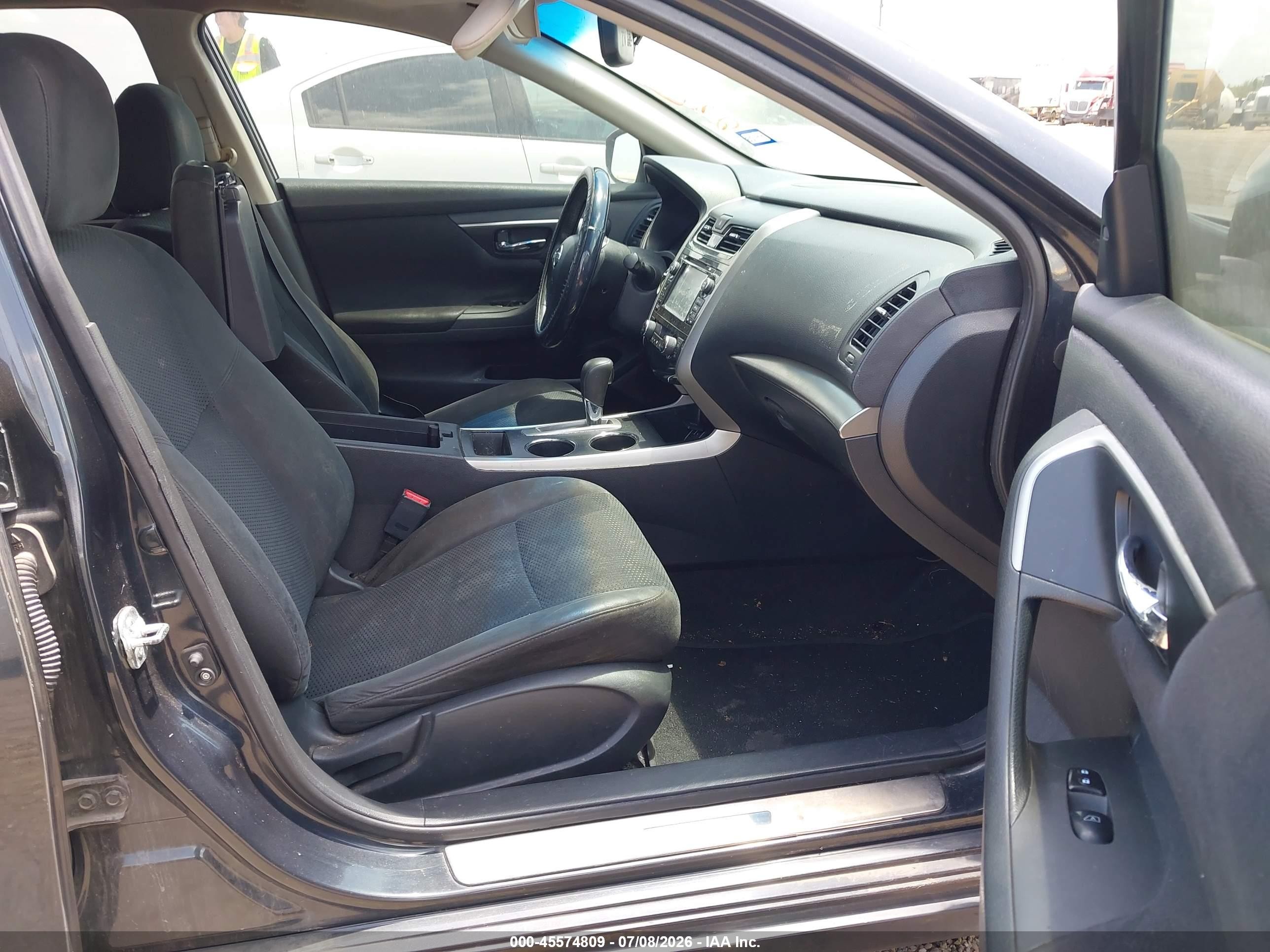 2015 Nissan Altima 2.5 Sv Black vin: 1N4AL3AP0FC126641