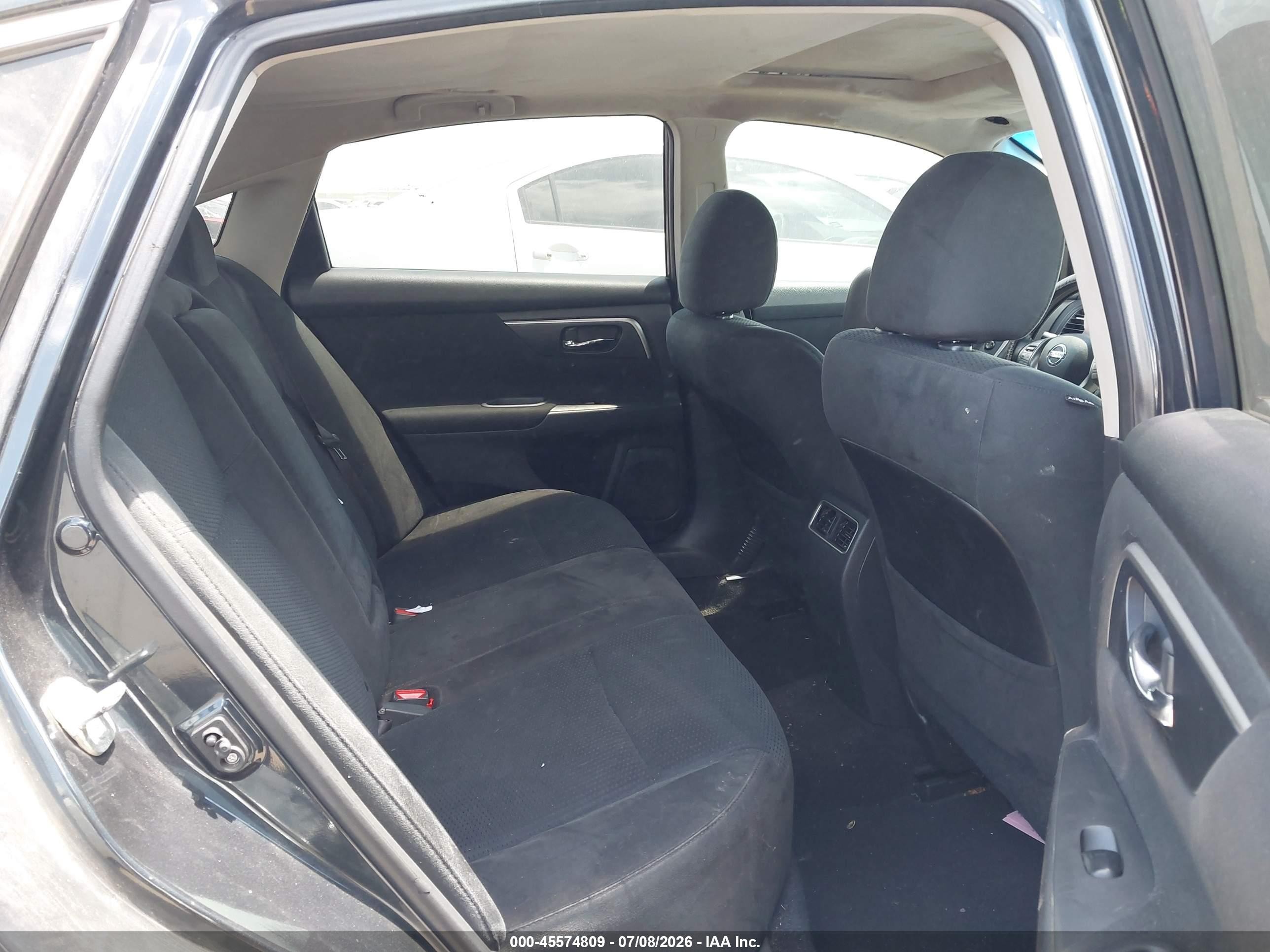 2015 Nissan Altima 2.5 Sv Black vin: 1N4AL3AP0FC126641