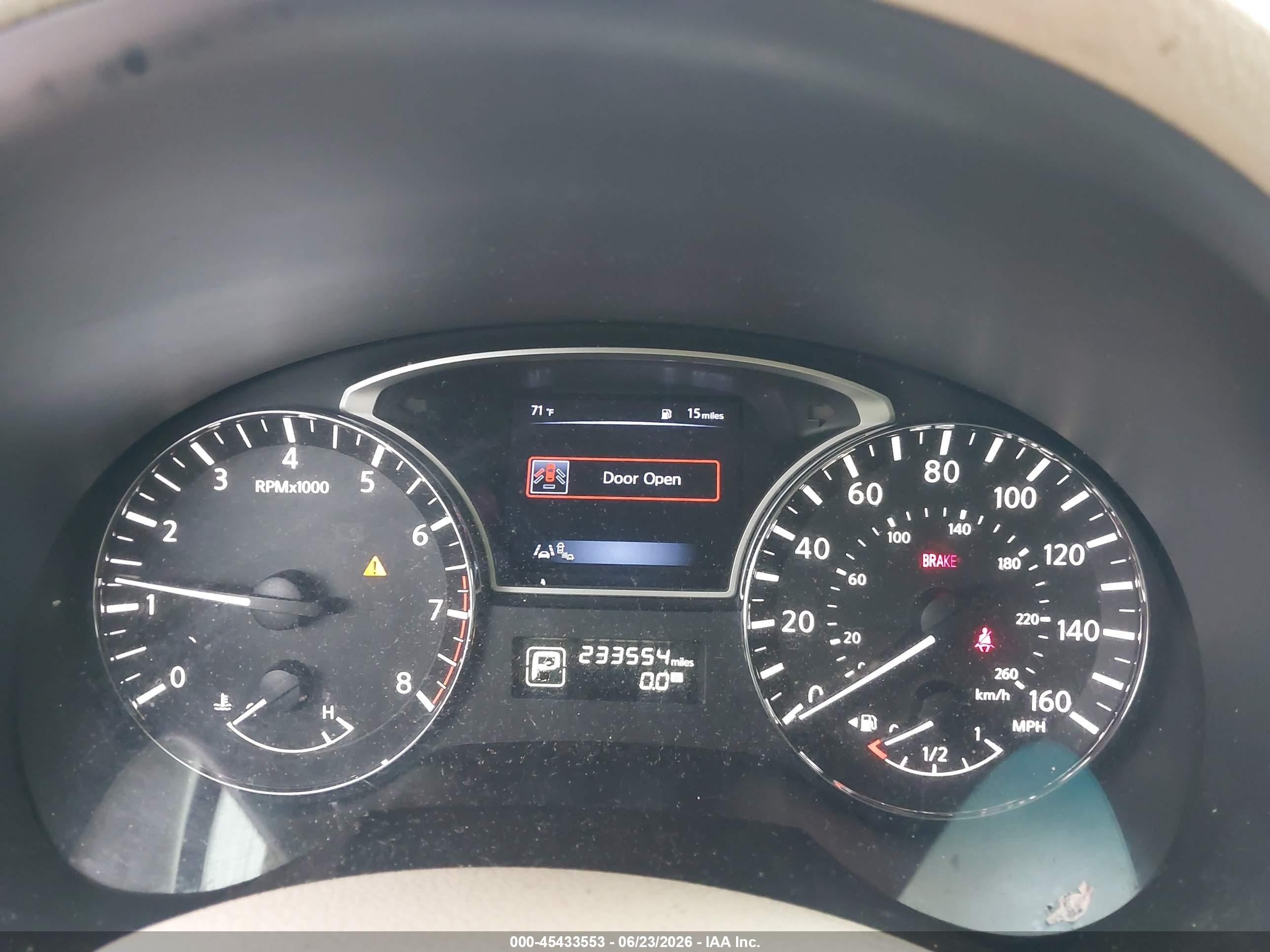 2015 Nissan Altima 2.5 Sl White vin: 1N4AL3AP0FC128356