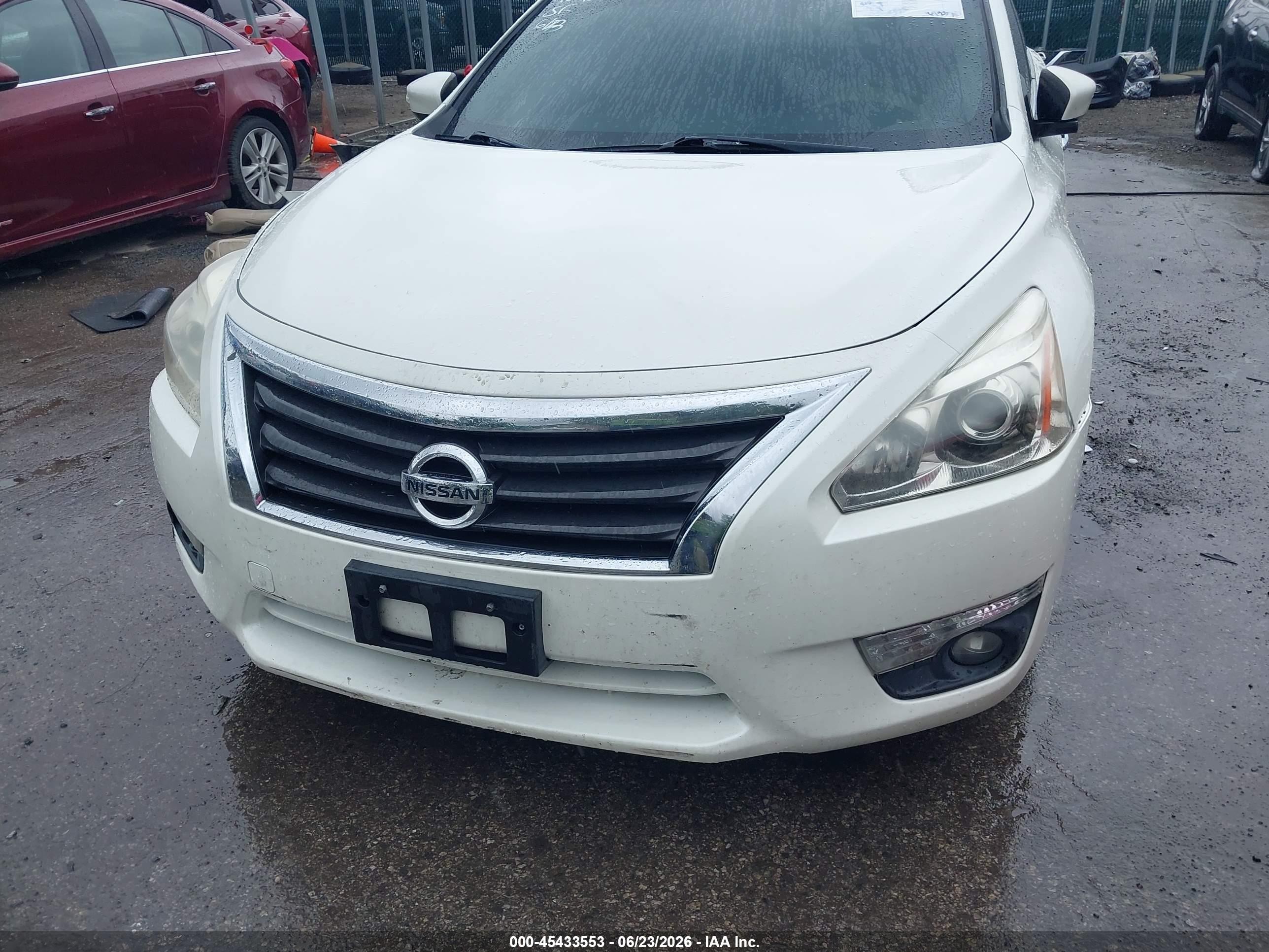2015 Nissan Altima 2.5 Sl White vin: 1N4AL3AP0FC128356