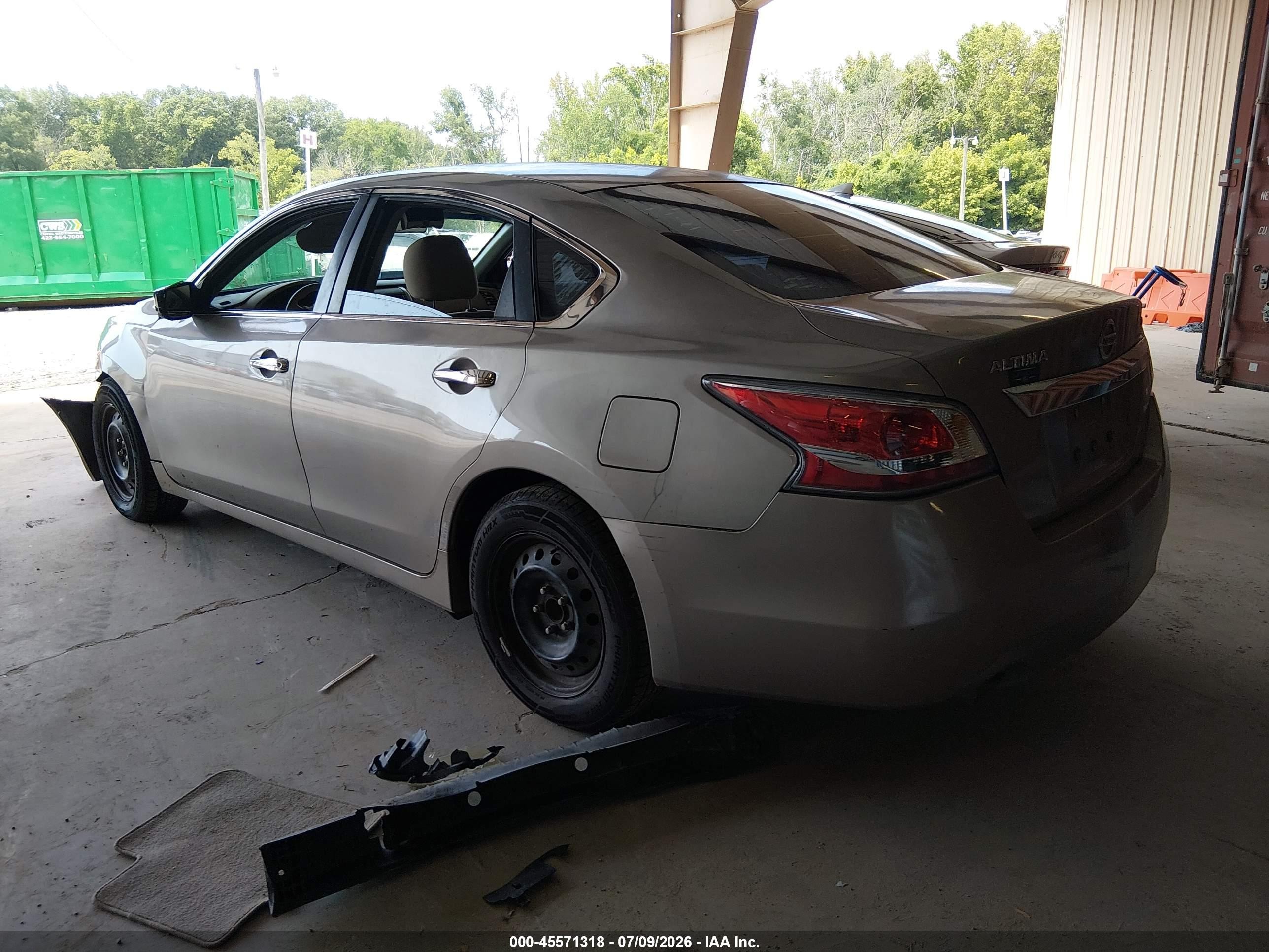 2015 Nissan Altima 2.5 S Gold vin: 1N4AL3AP0FC129703