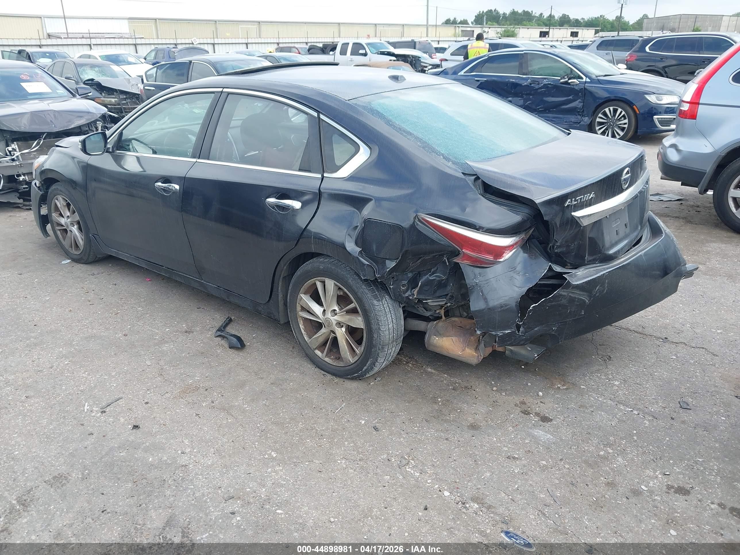 2015 Nissan Altima 2.5 Sv Черный vin: 1N4AL3AP0FC131550