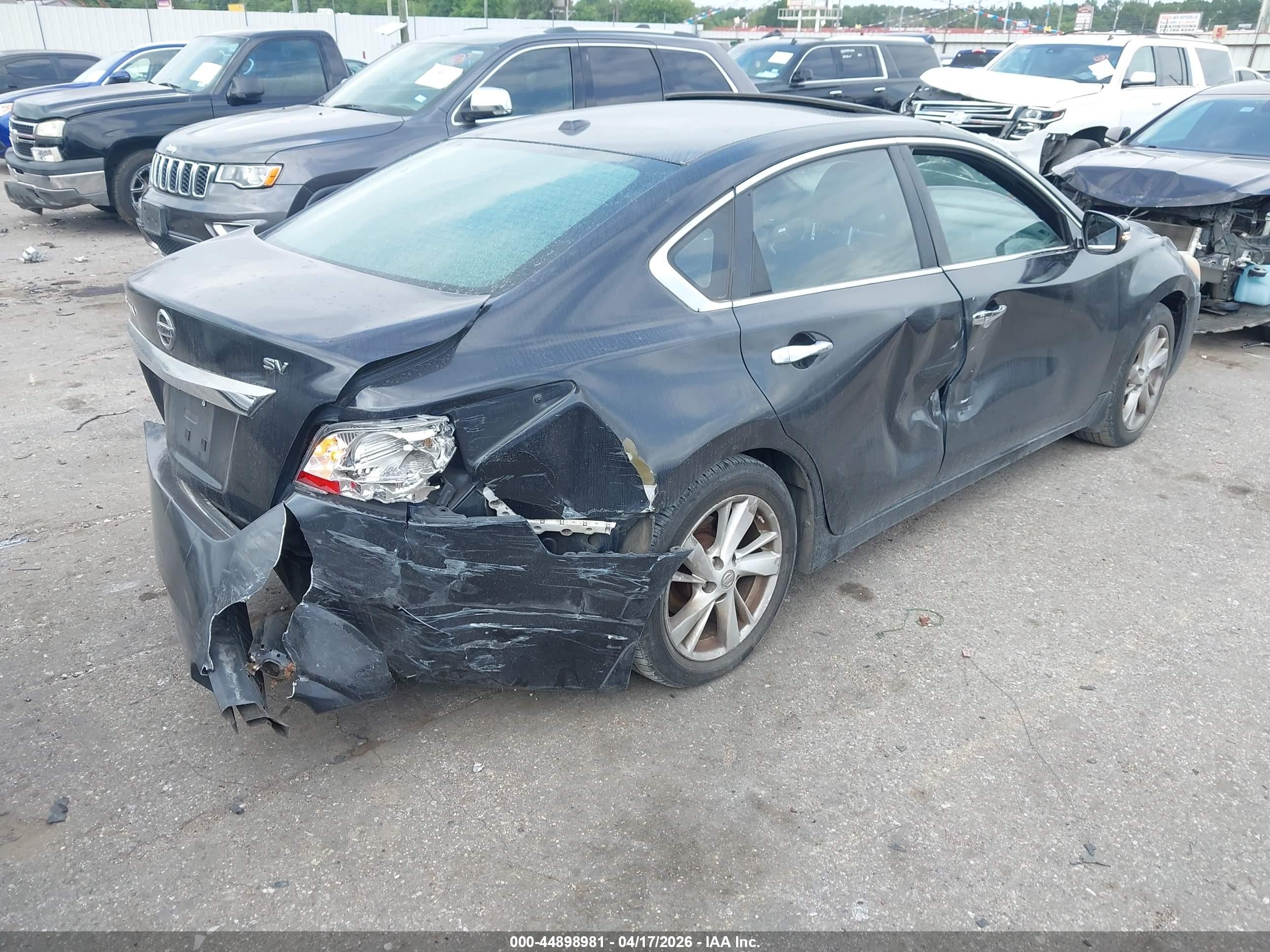 2015 Nissan Altima 2.5 Sv Черный vin: 1N4AL3AP0FC131550