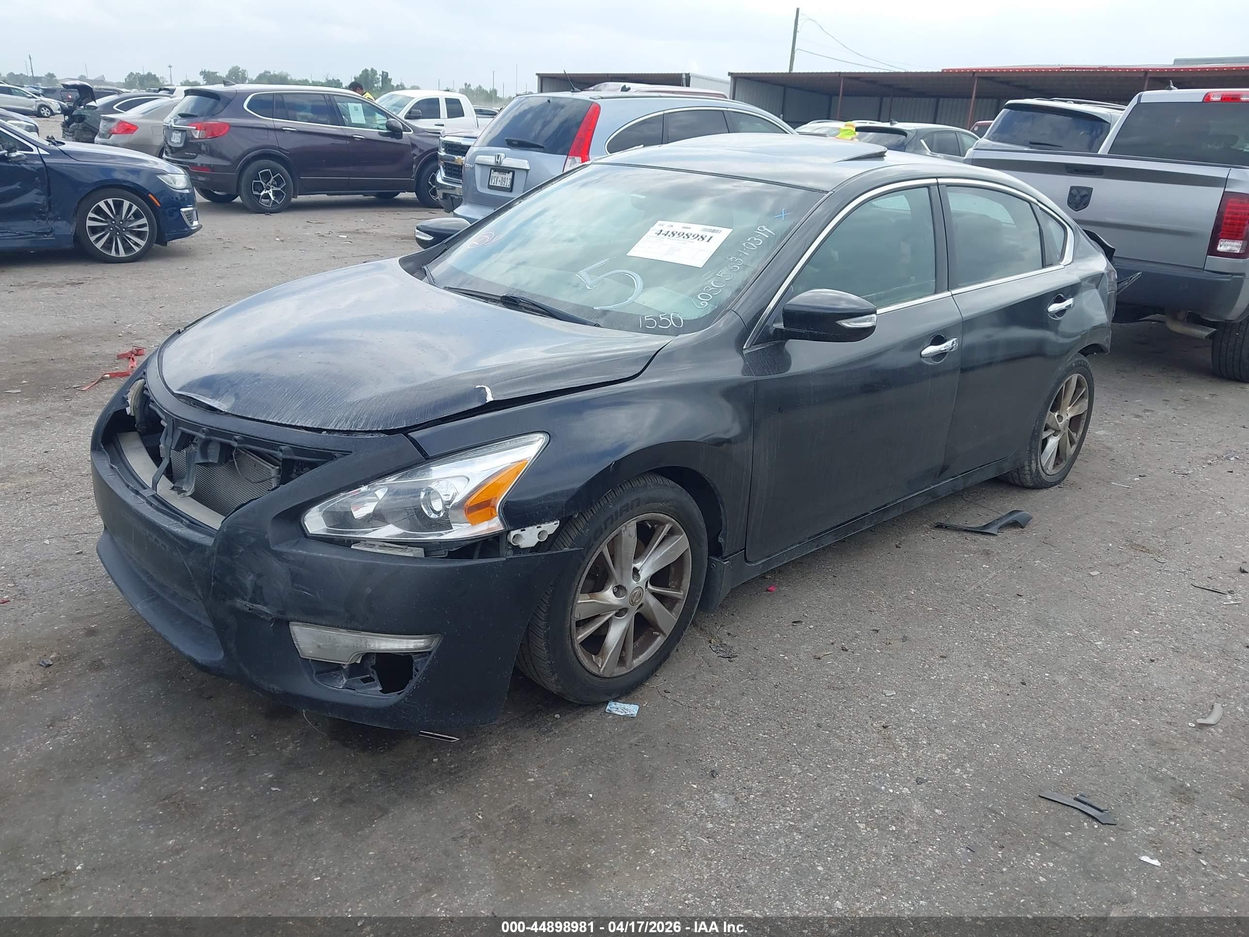 2015 Nissan Altima 2.5 Sv Черный vin: 1N4AL3AP0FC131550