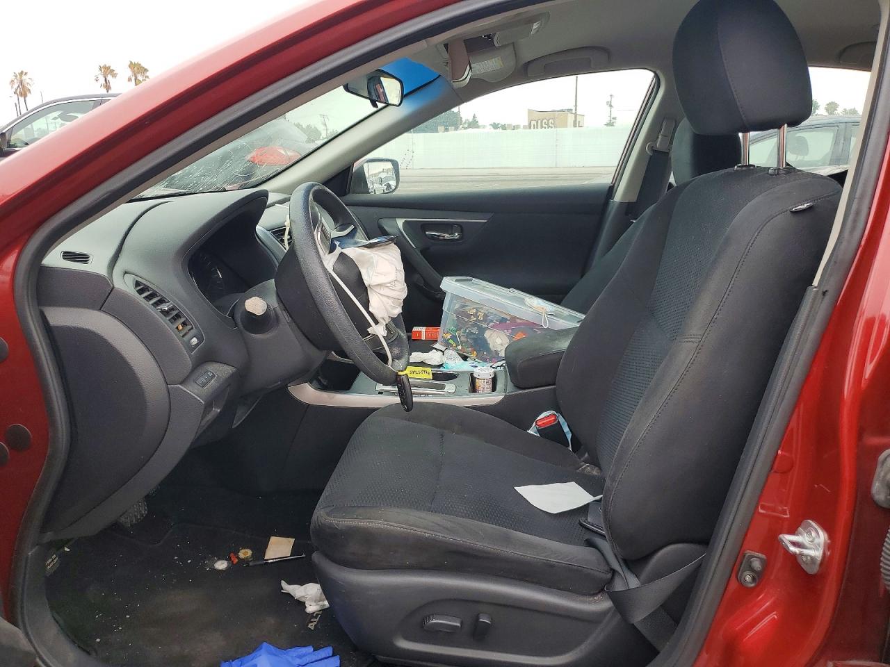 2015 Nissan Altima 2.5 S Red vin: 1N4AL3AP0FC134786