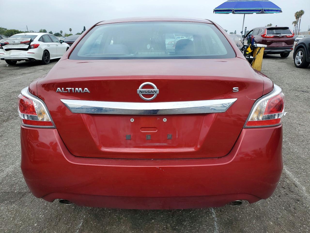 2015 Nissan Altima 2.5 S Red vin: 1N4AL3AP0FC134786
