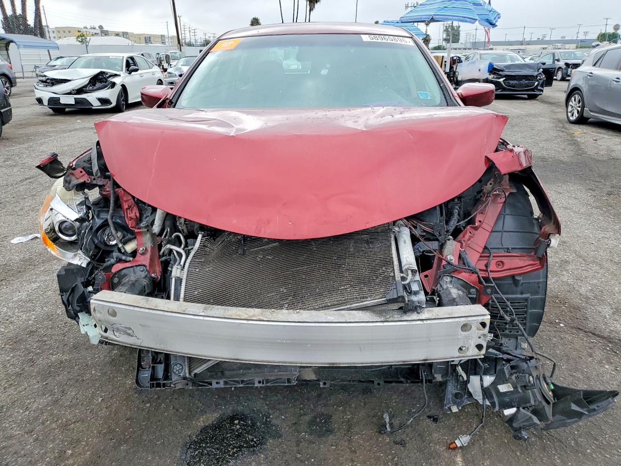 2015 Nissan Altima 2.5 S Red vin: 1N4AL3AP0FC134786