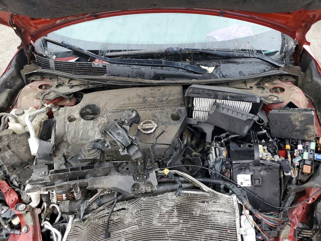 2015 Nissan Altima 2.5 S Red vin: 1N4AL3AP0FC134786