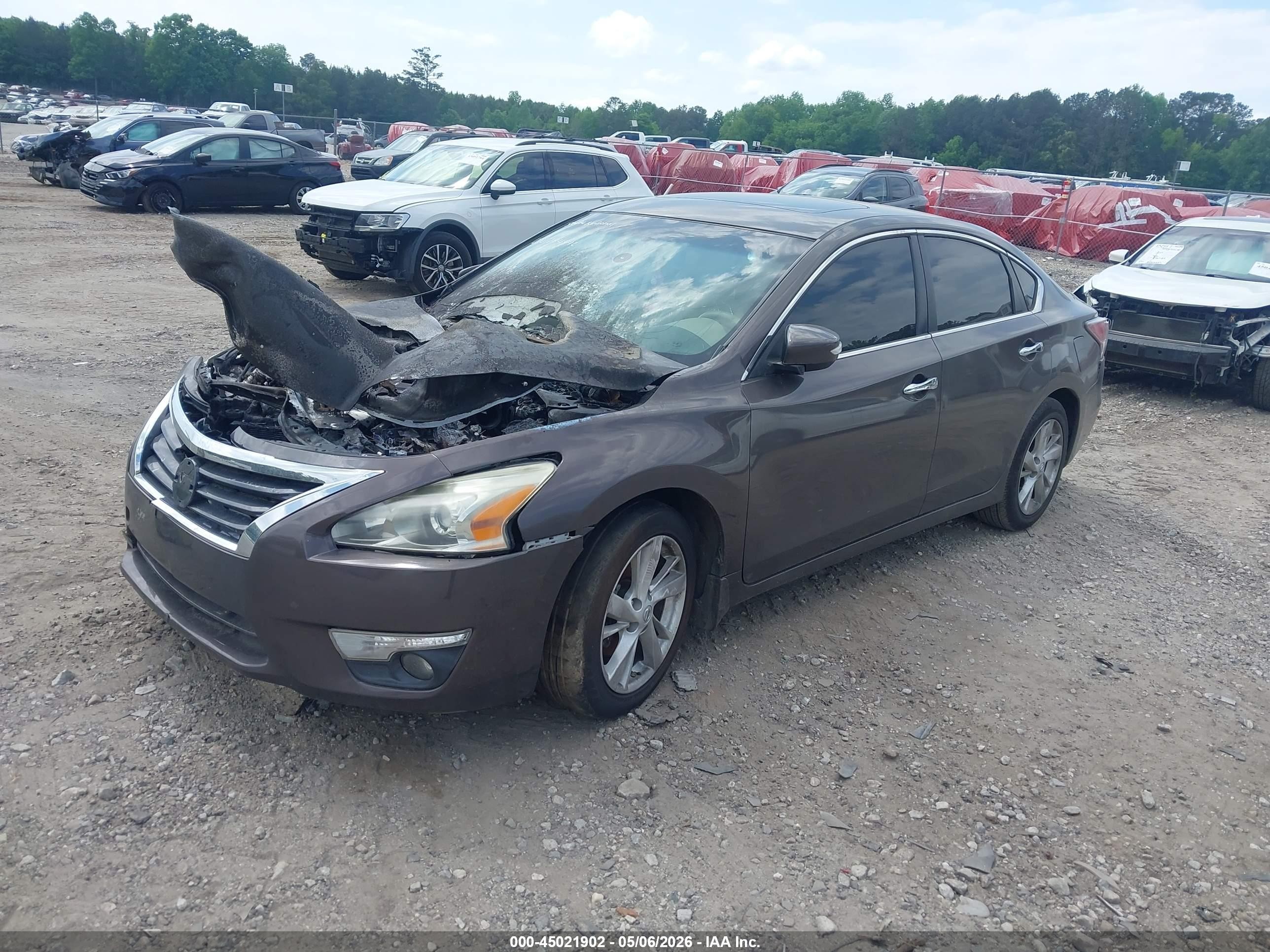 2015 Nissan Altima 2.5 Sv Gray vin: 1N4AL3AP0FC144492