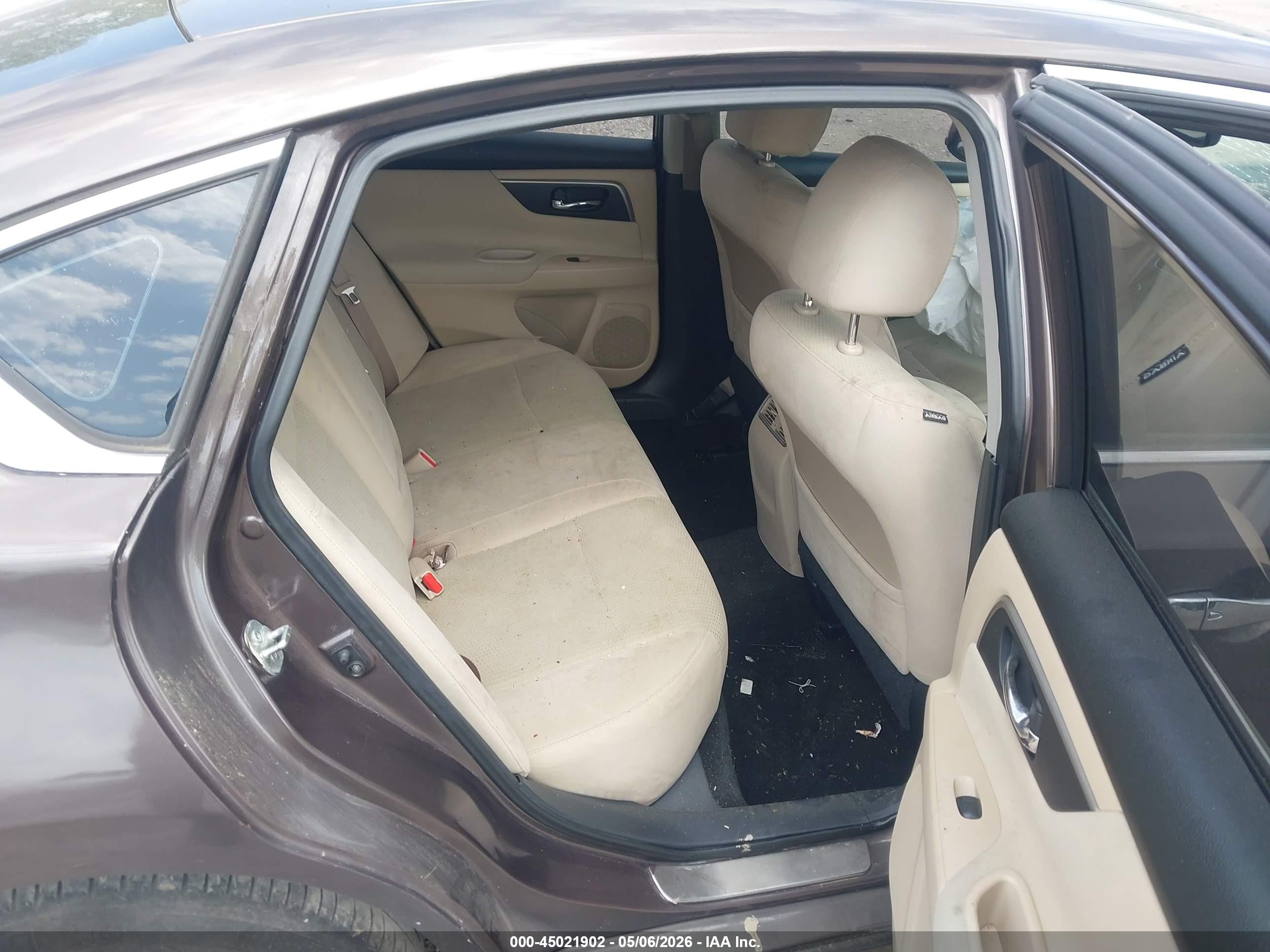 2015 Nissan Altima 2.5 Sv Gray vin: 1N4AL3AP0FC144492