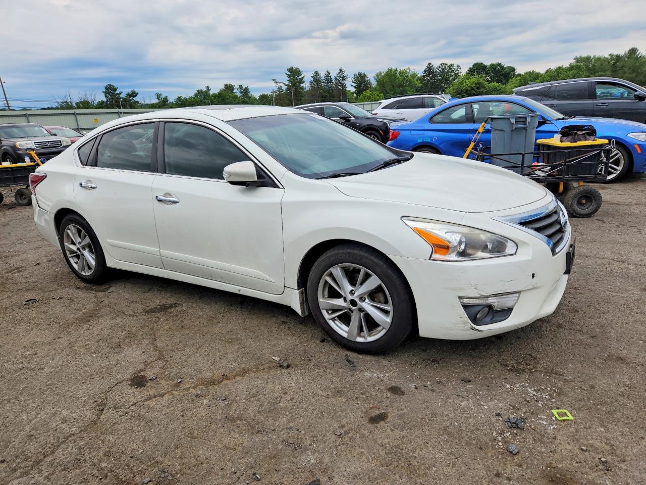 2015 Nissan Altima 2.5 Sl Белый vin: 1N4AL3AP0FC145819