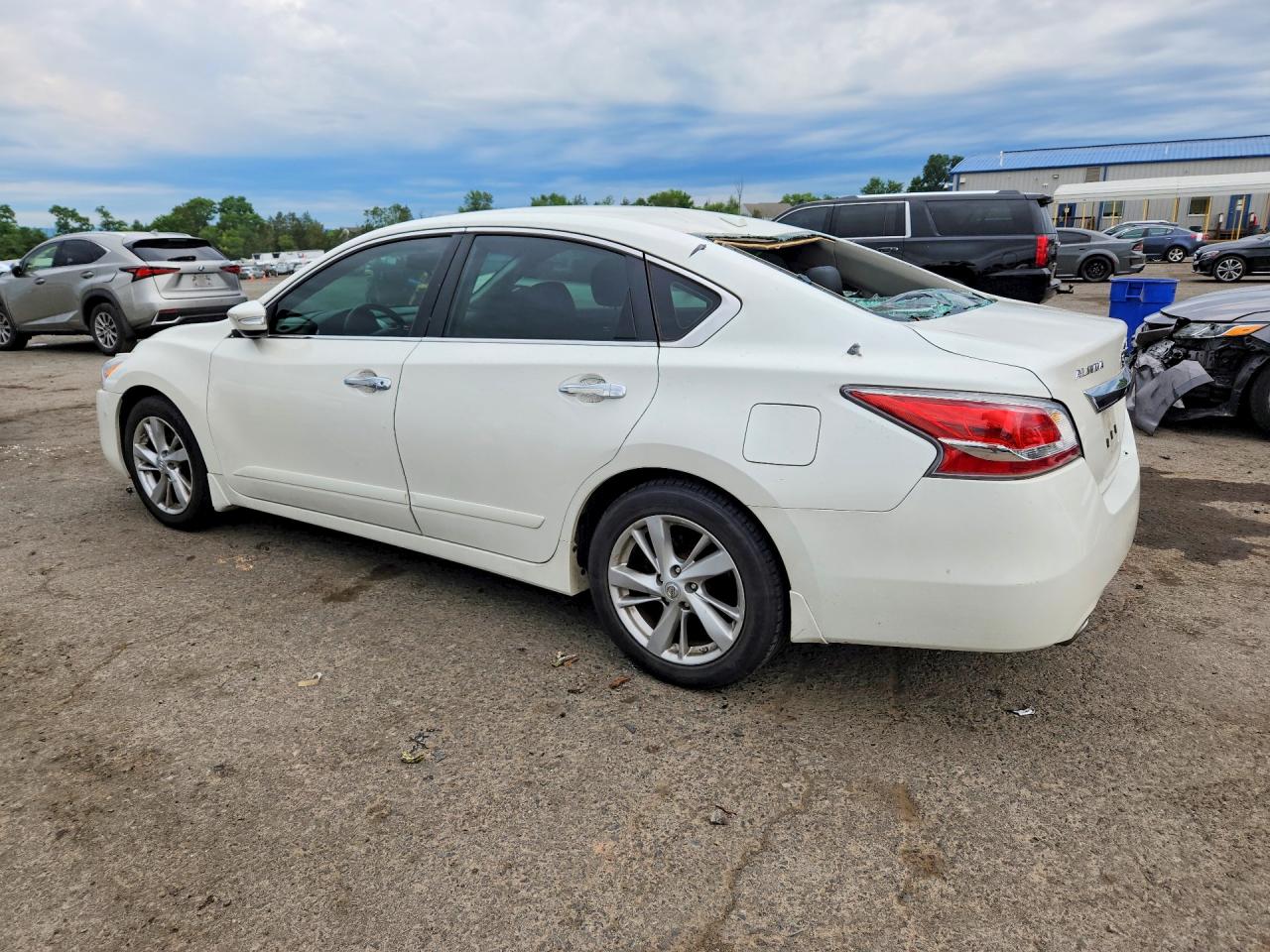 2015 Nissan Altima 2.5 Sl Белый vin: 1N4AL3AP0FC145819