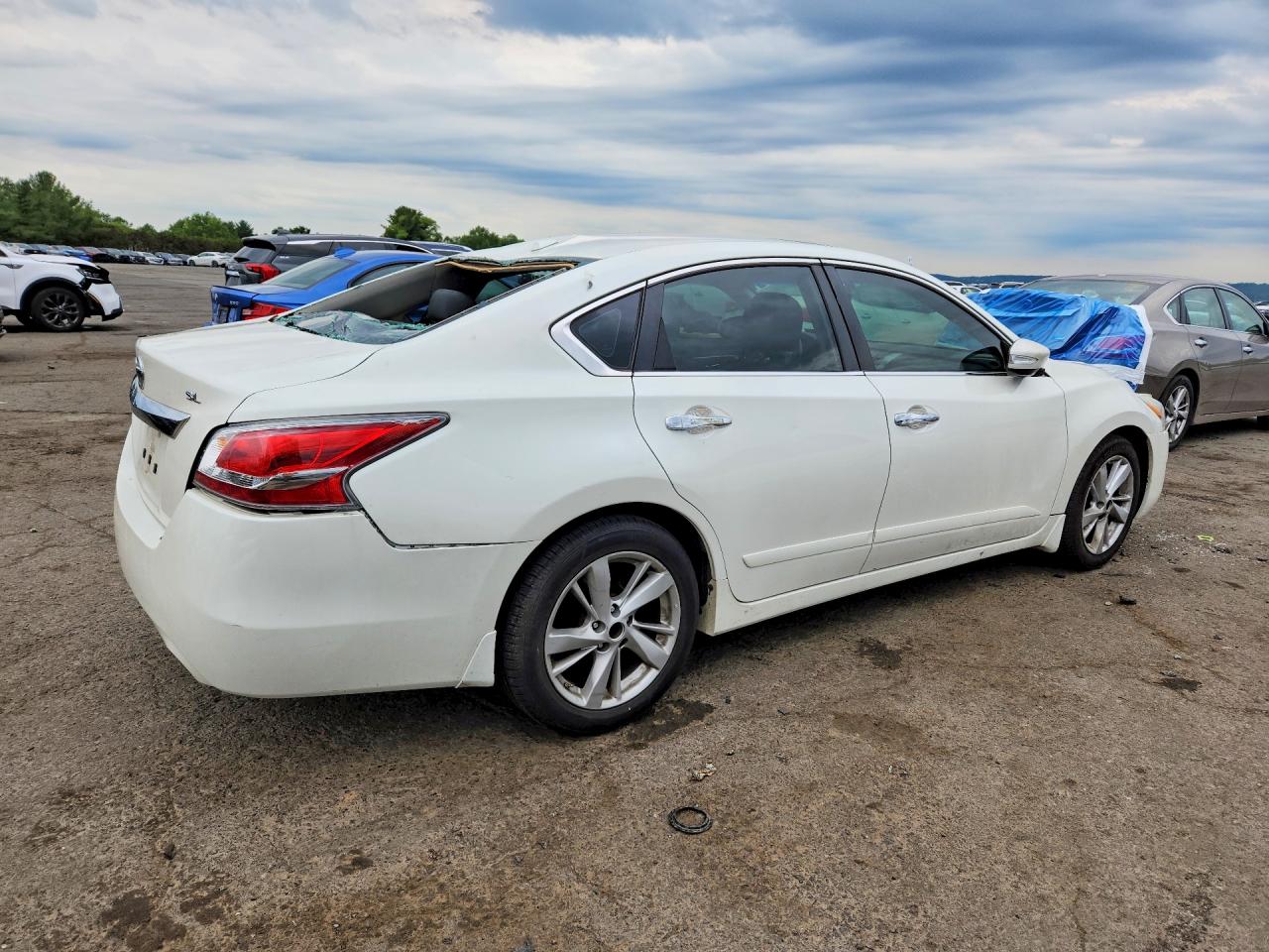 2015 Nissan Altima 2.5 Sl Белый vin: 1N4AL3AP0FC145819