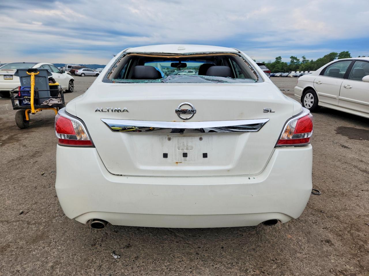2015 Nissan Altima 2.5 Sl Белый vin: 1N4AL3AP0FC145819
