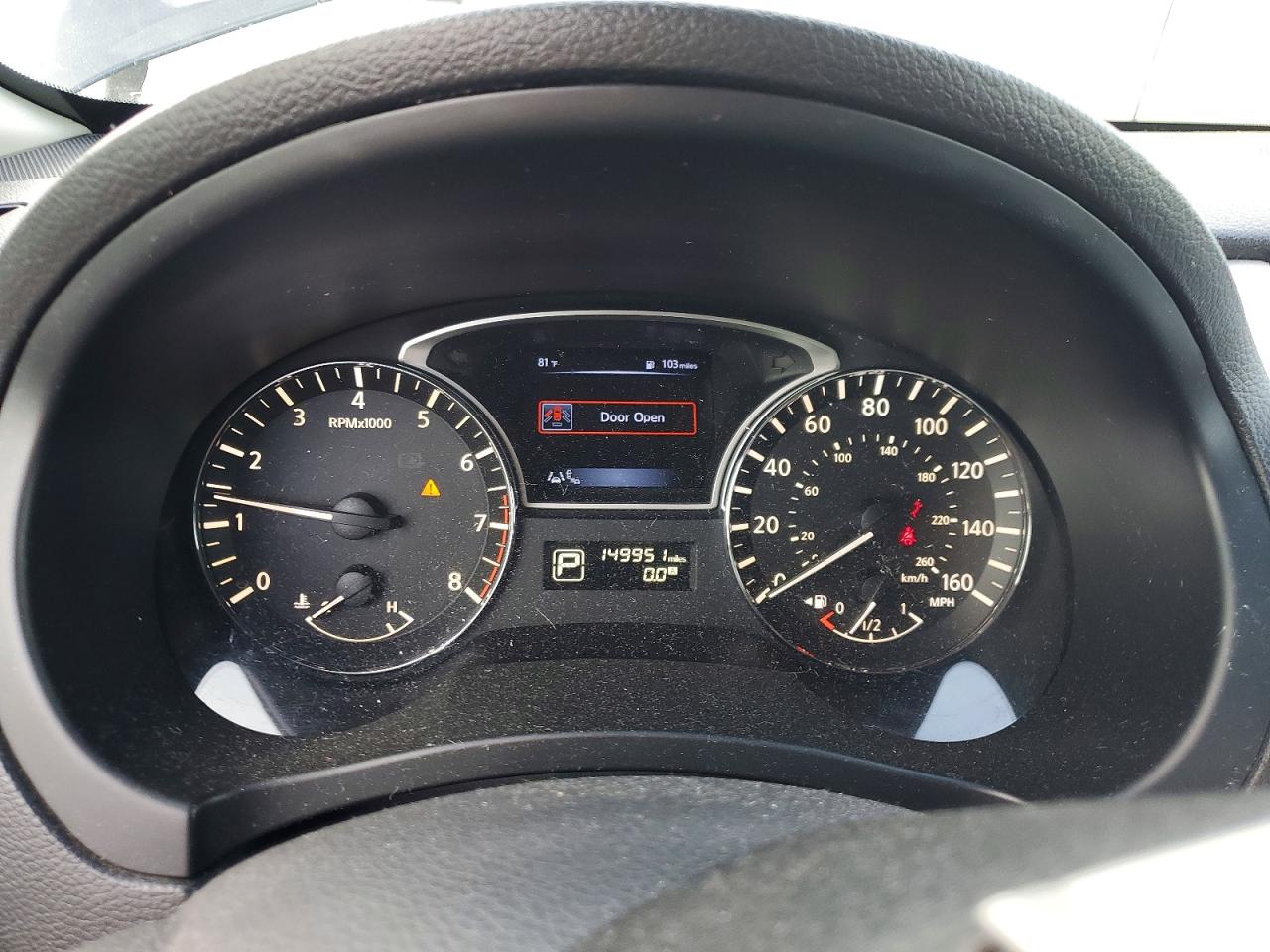 2015 Nissan Altima 2.5 Sl Black vin: 1N4AL3AP0FC157114