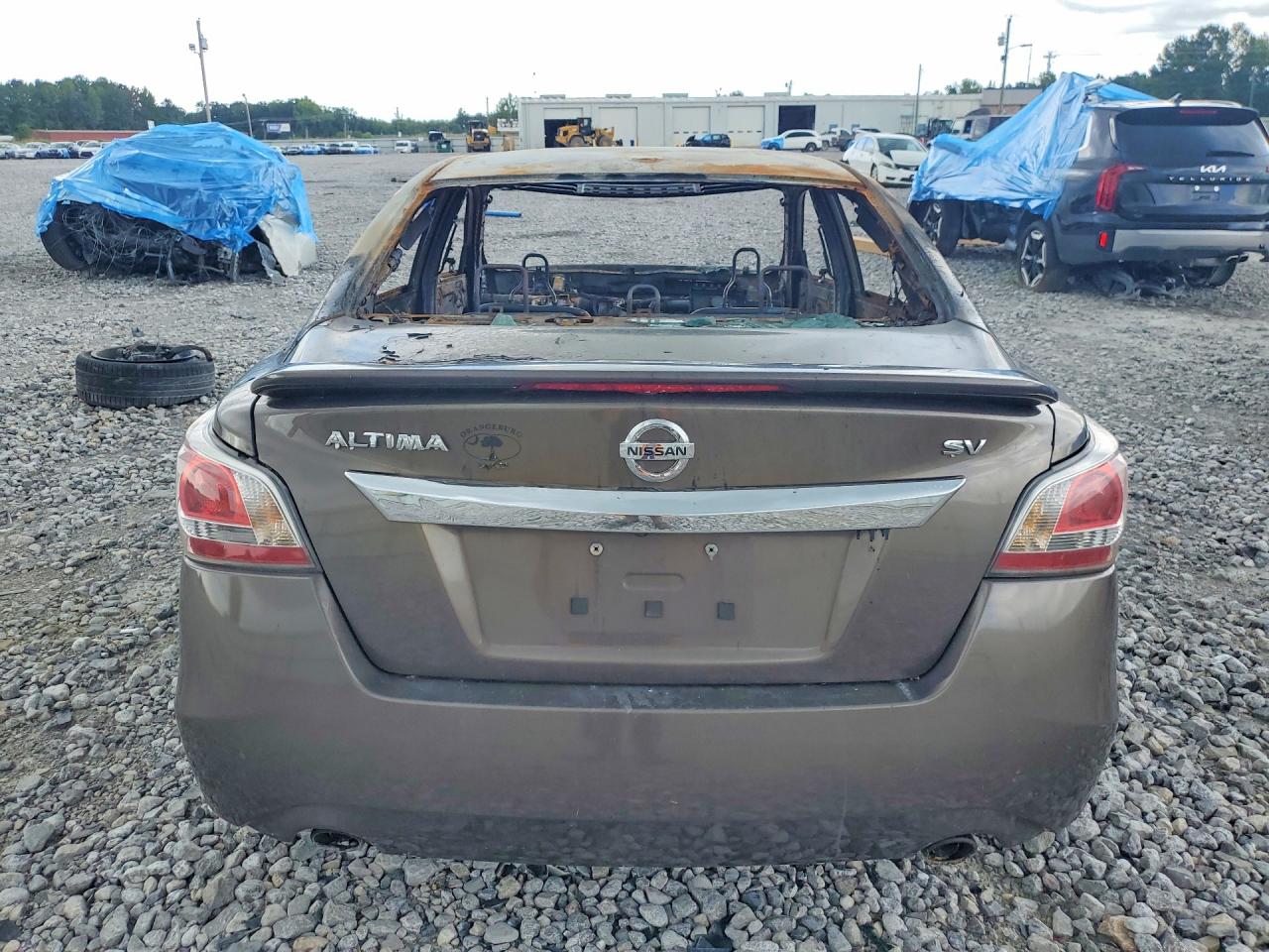 2015 Nissan Altima 2.5 Sv Brown vin: 1N4AL3AP0FC160174