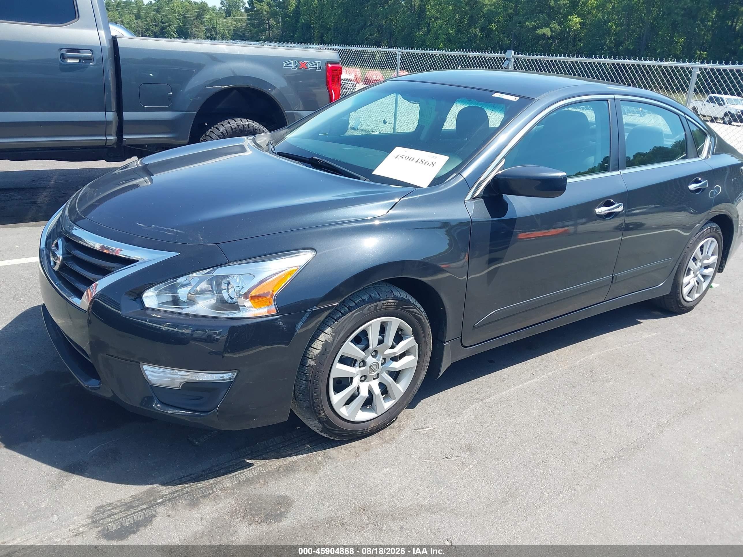 2015 Nissan Altima 2.5 S Black vin: 1N4AL3AP0FC161227