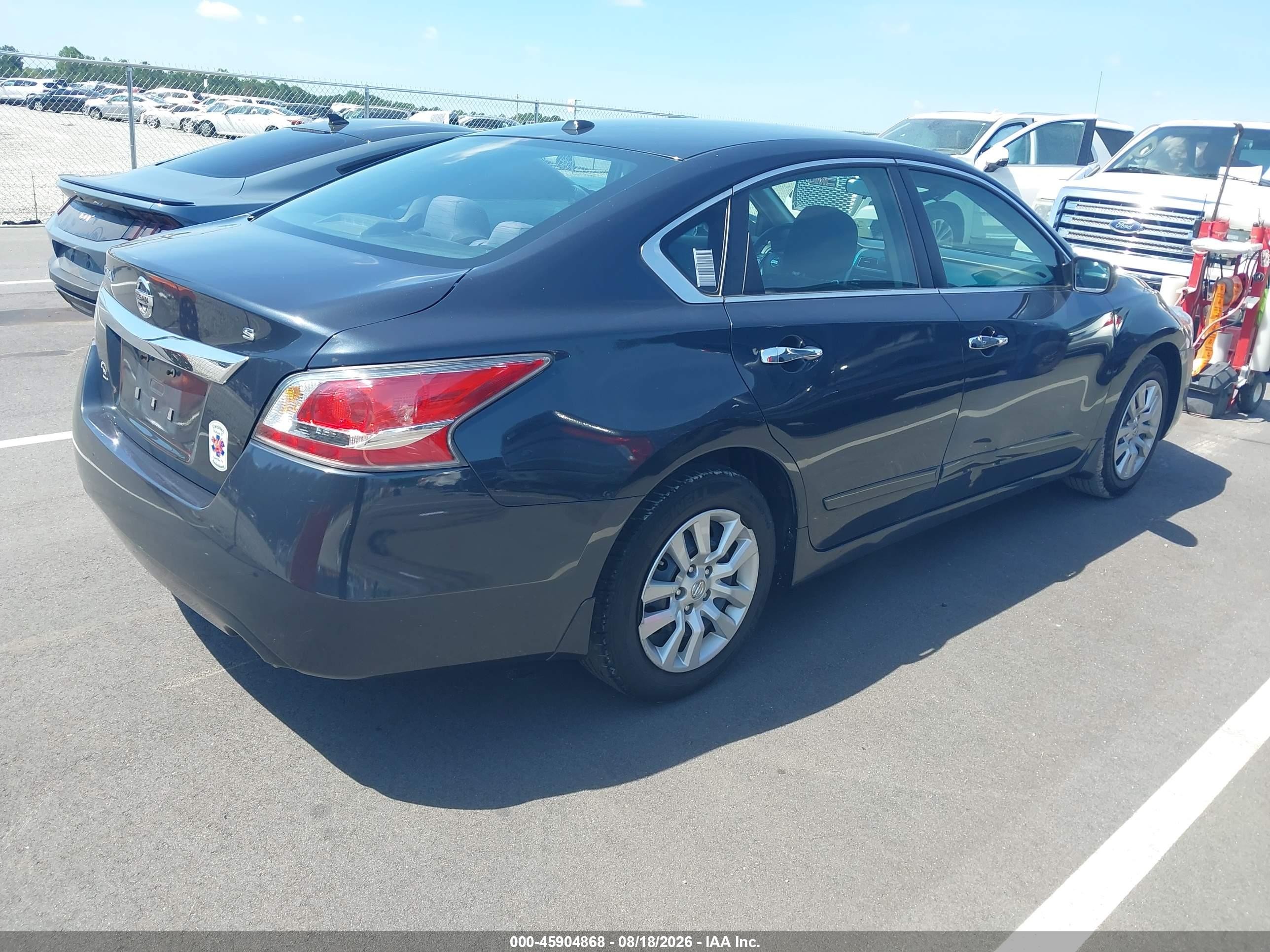 2015 Nissan Altima 2.5 S Black vin: 1N4AL3AP0FC161227