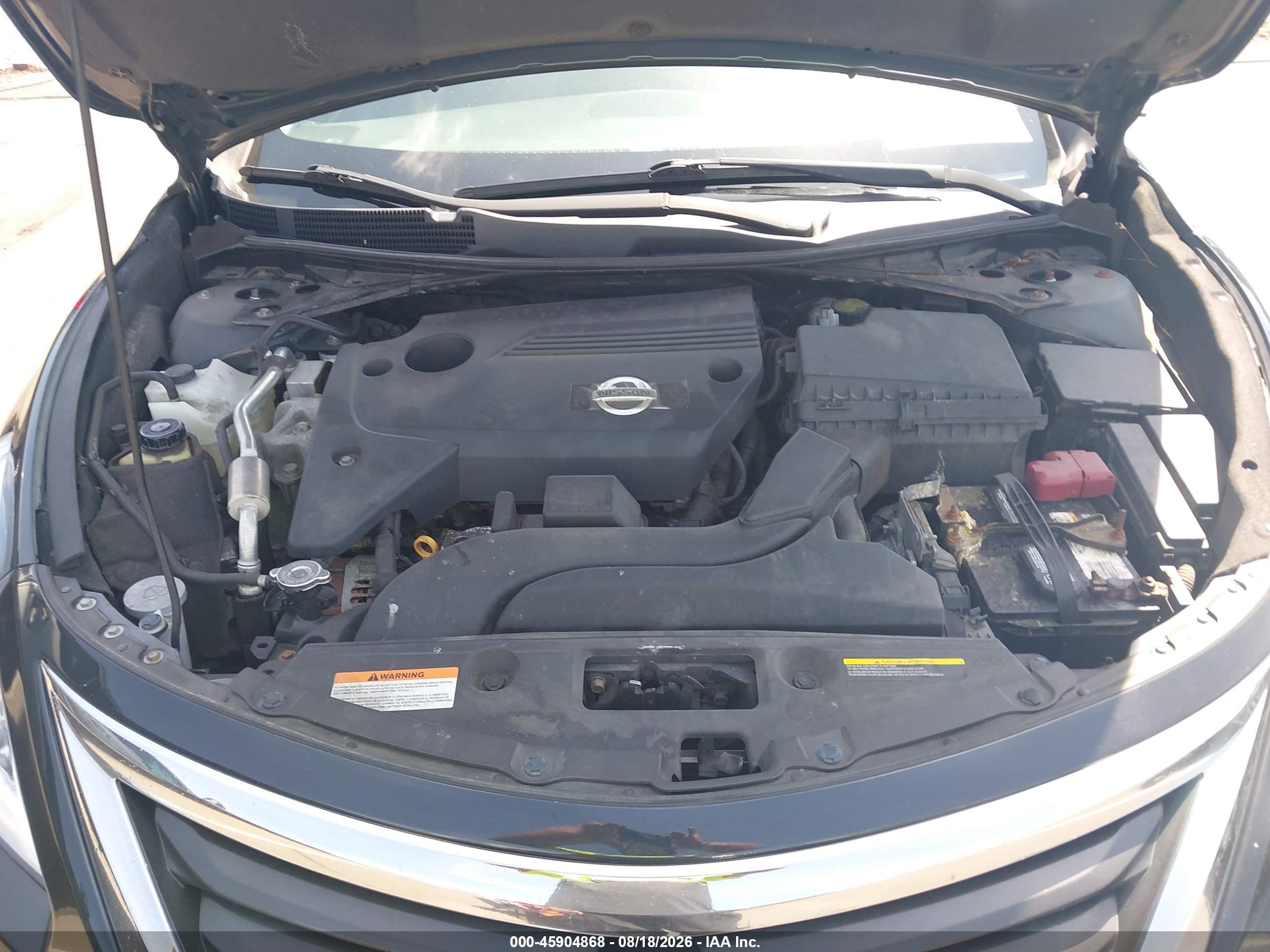 2015 Nissan Altima 2.5 S Black vin: 1N4AL3AP0FC161227