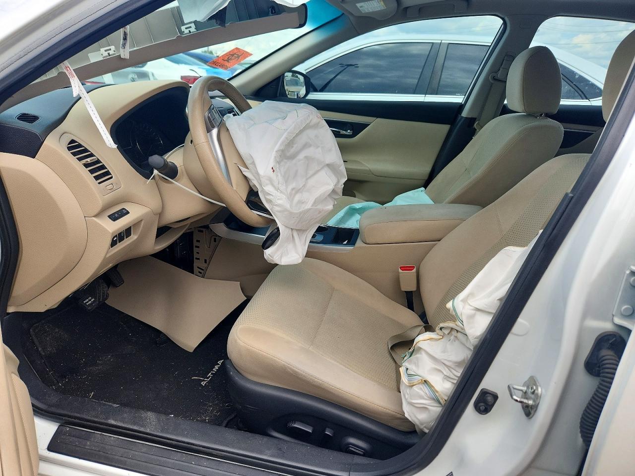 2015 Nissan Altima 2.5 Sv White vin: 1N4AL3AP0FC168727