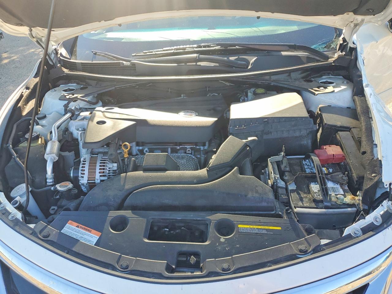 2015 Nissan Altima 2.5 Sv White vin: 1N4AL3AP0FC168727