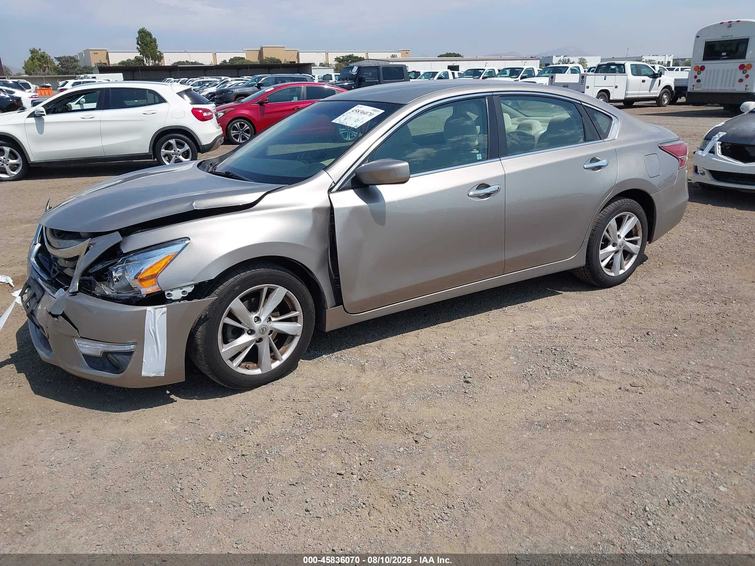 2015 Nissan Altima 2.5 Sv Beige vin: 1N4AL3AP0FC171823