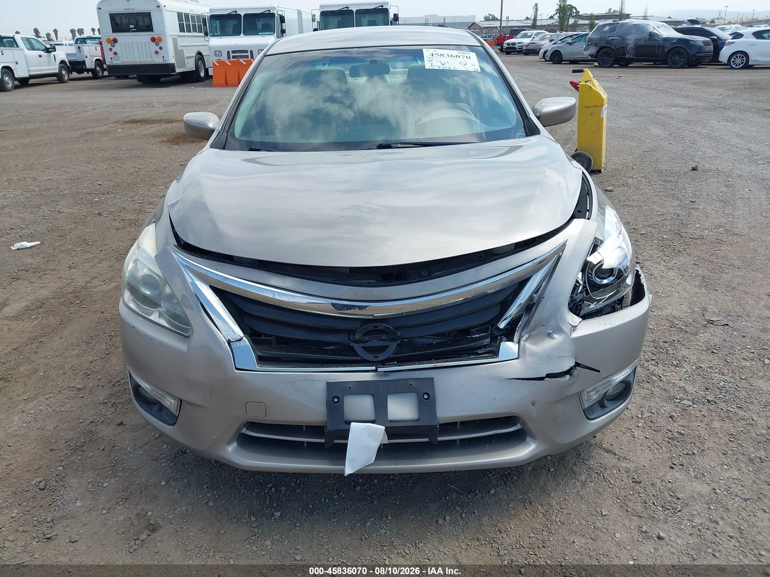 2015 Nissan Altima 2.5 Sv Beige vin: 1N4AL3AP0FC171823