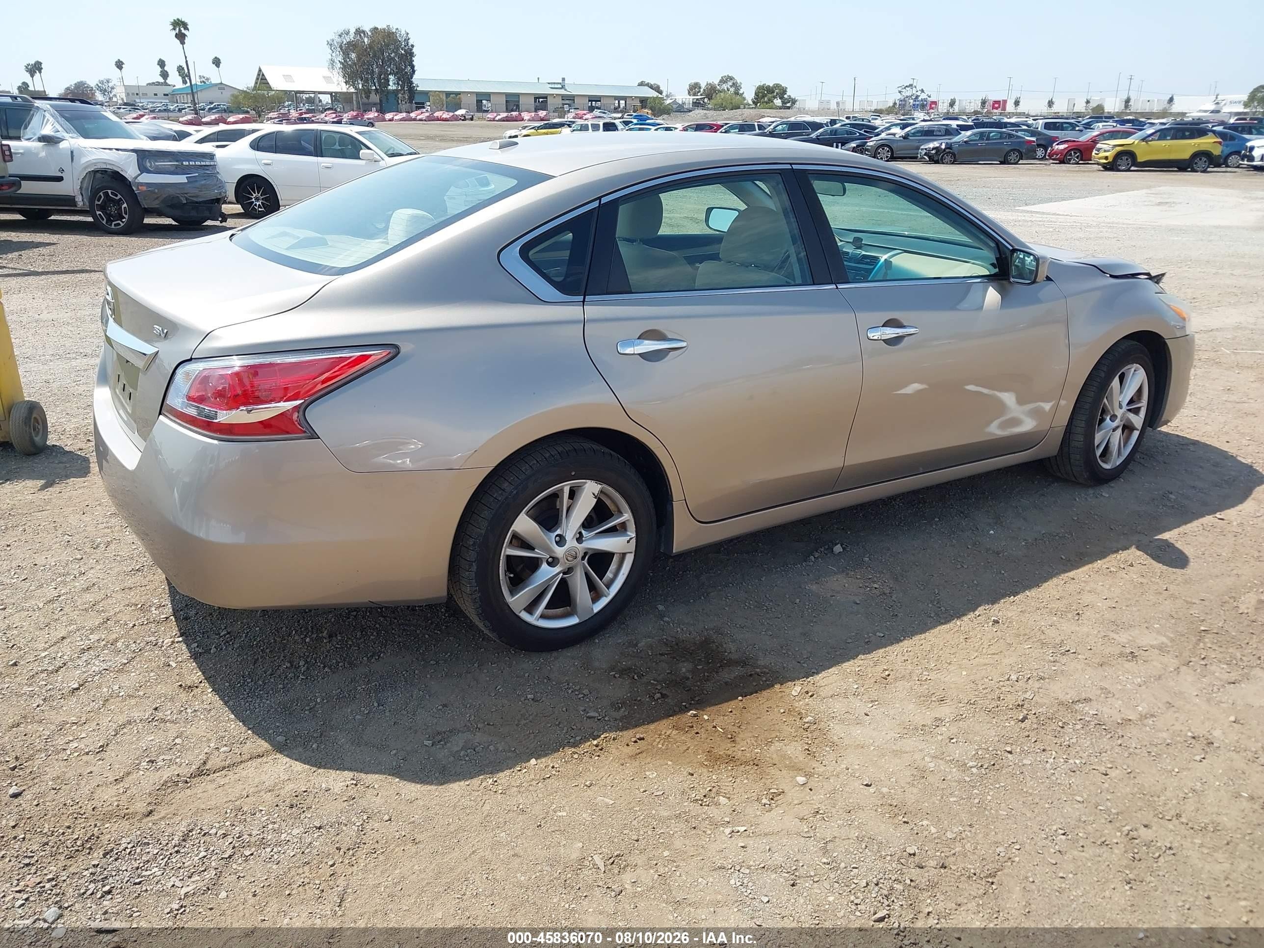 2015 Nissan Altima 2.5 Sv Beige vin: 1N4AL3AP0FC171823
