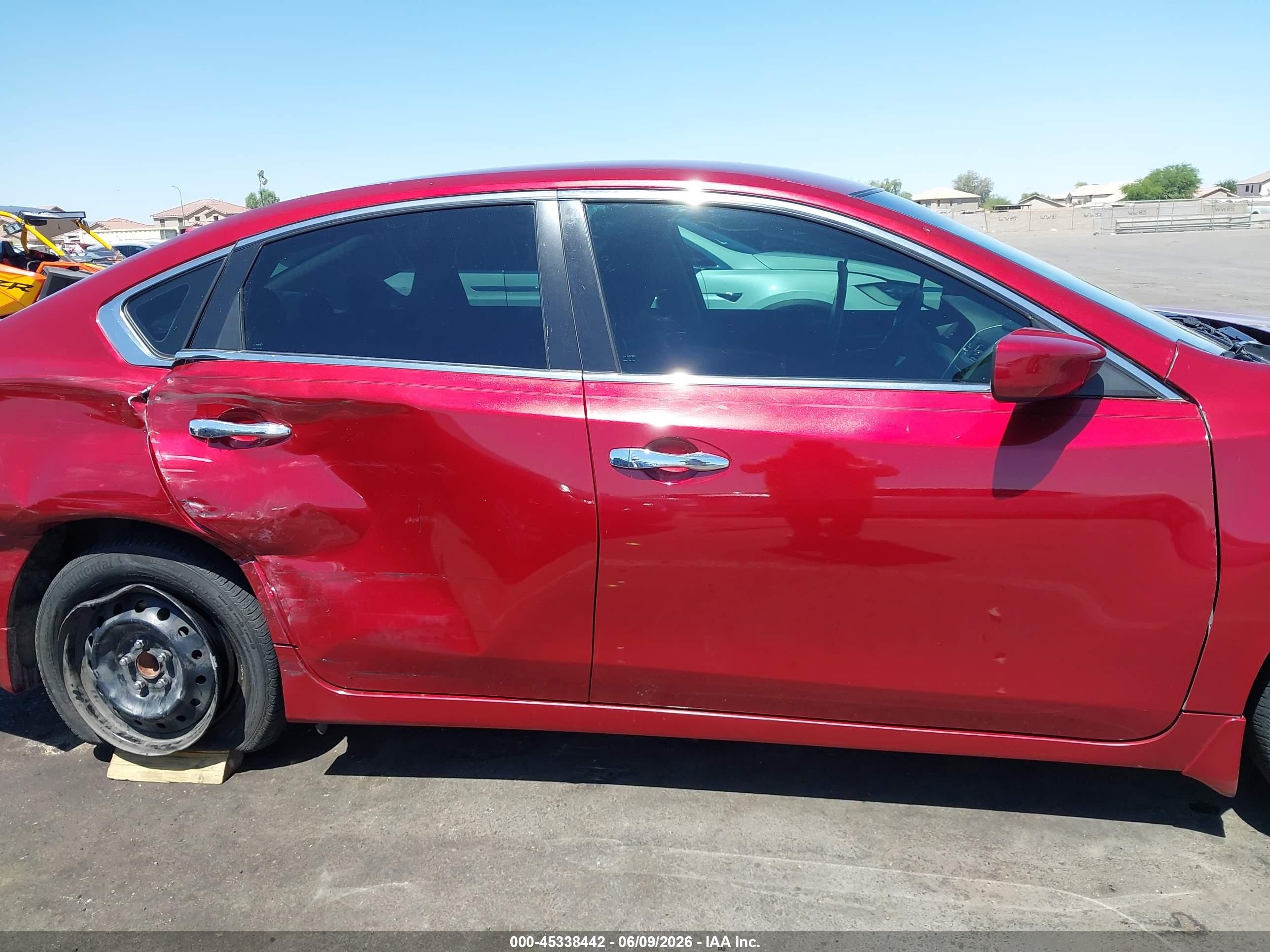 2015 Nissan Altima 2.5 S Red vin: 1N4AL3AP0FC176679