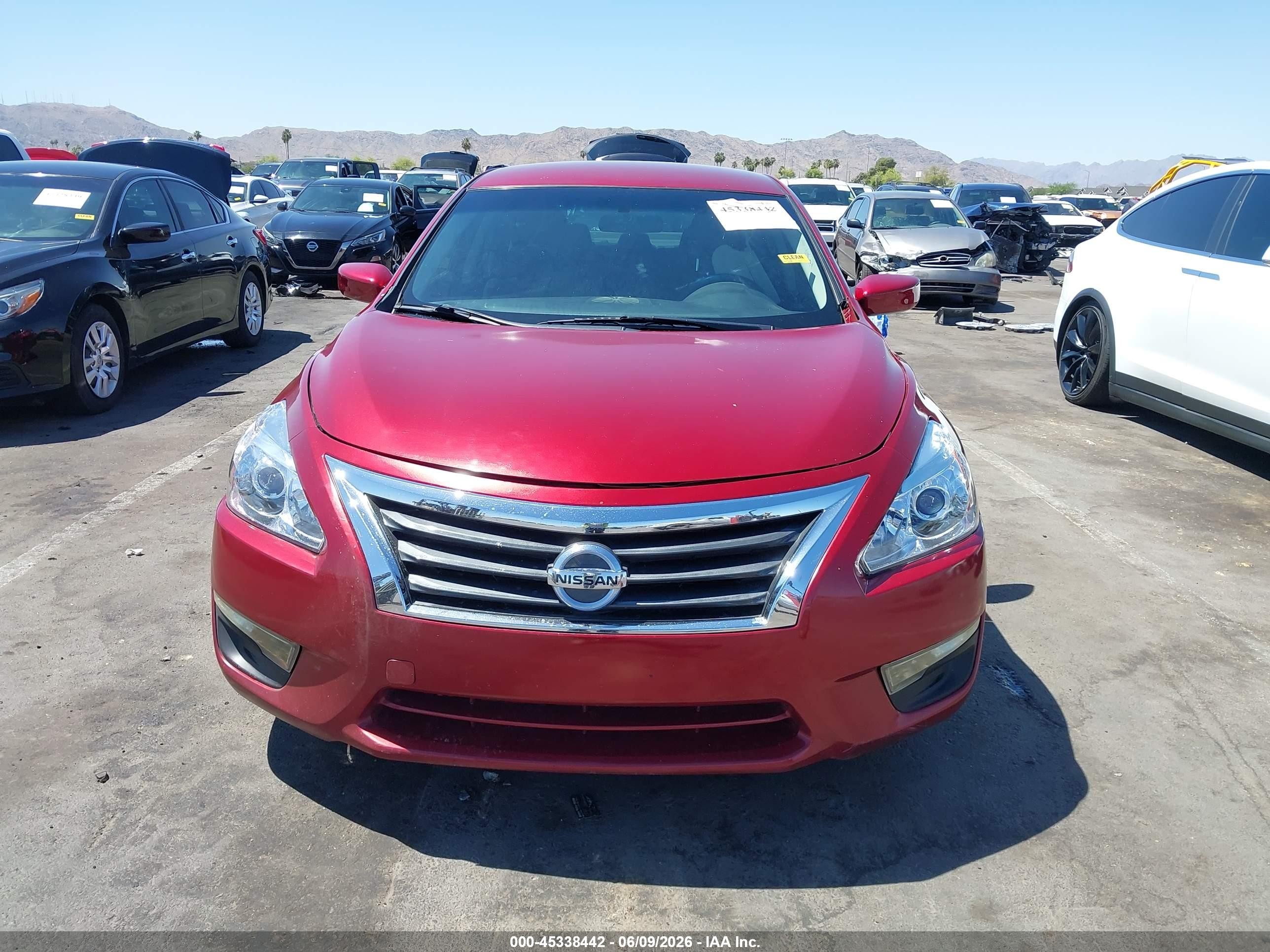 2015 Nissan Altima 2.5 S Red vin: 1N4AL3AP0FC176679