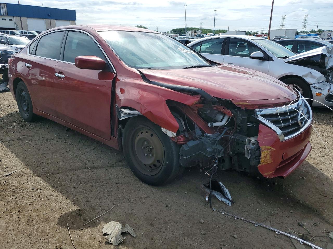 2015 Nissan Altima 2.5 S Red vin: 1N4AL3AP0FC181560