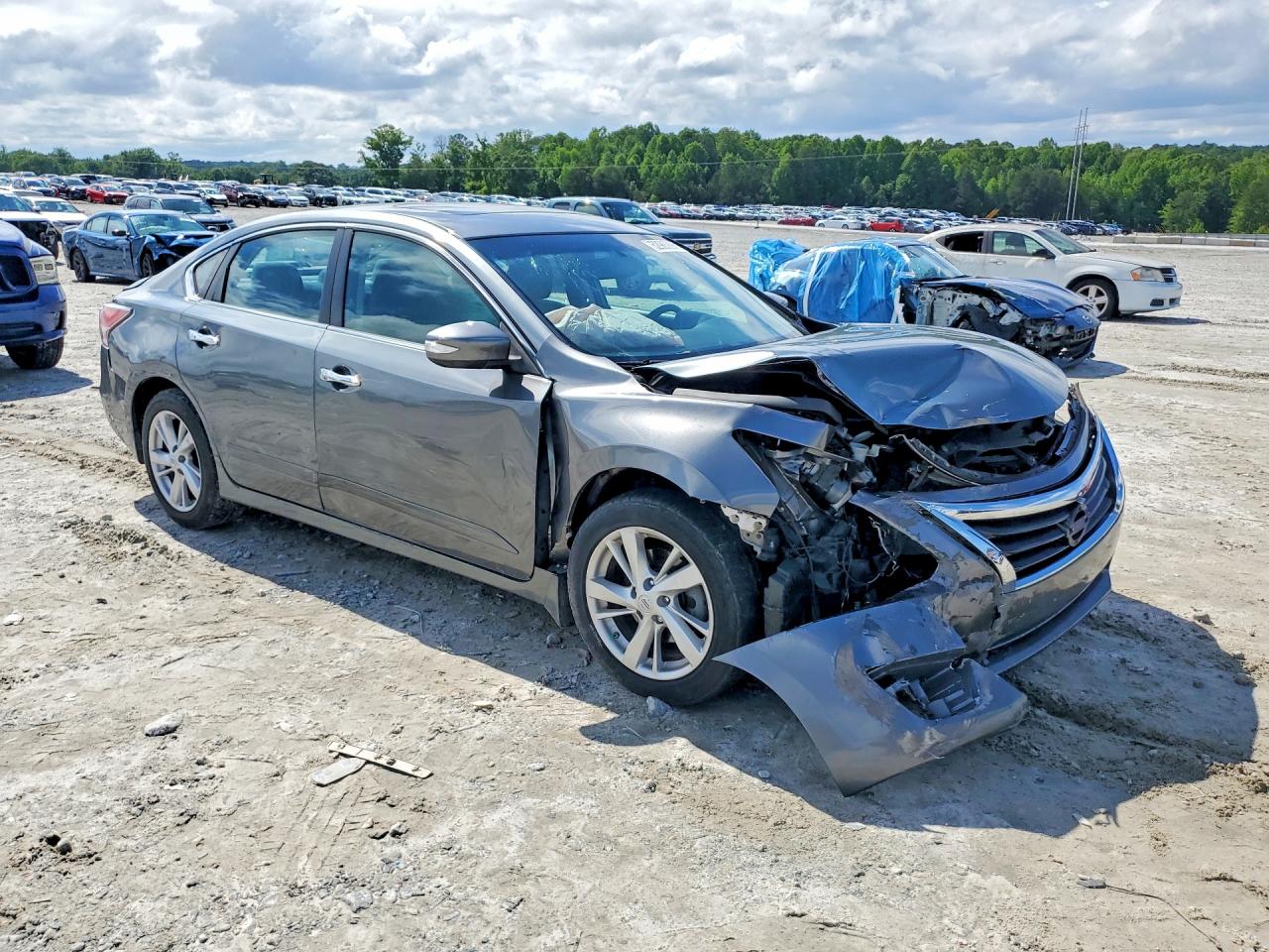 2015 Nissan Altima 2.5 Sv Серый vin: 1N4AL3AP0FC183213