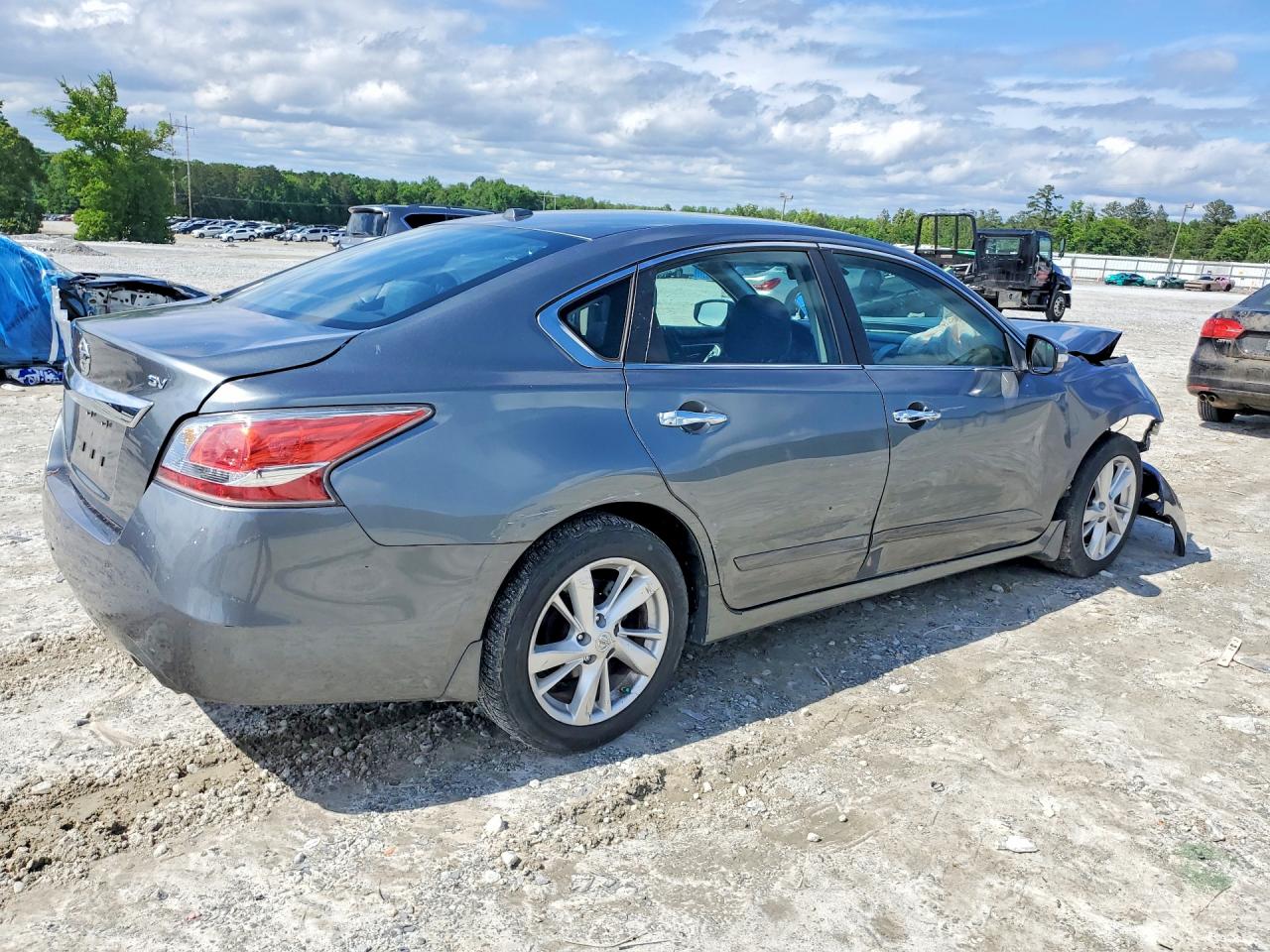 2015 Nissan Altima 2.5 Sv Серый vin: 1N4AL3AP0FC183213