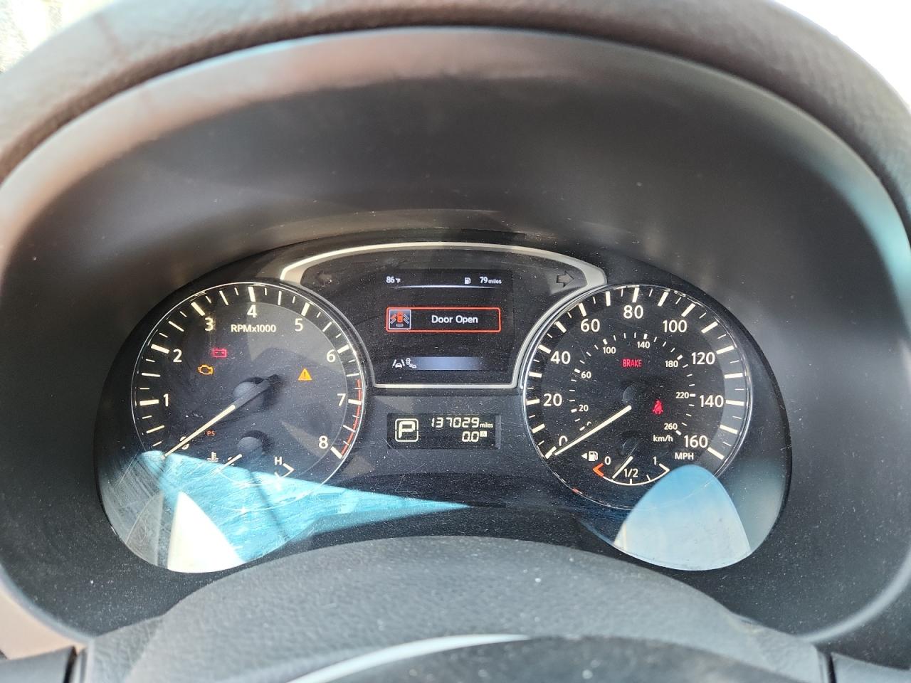 2015 Nissan Altima 2.5 Sv Gray vin: 1N4AL3AP0FC184359 Damage: Warning Light - Engine, On, Unacceptable