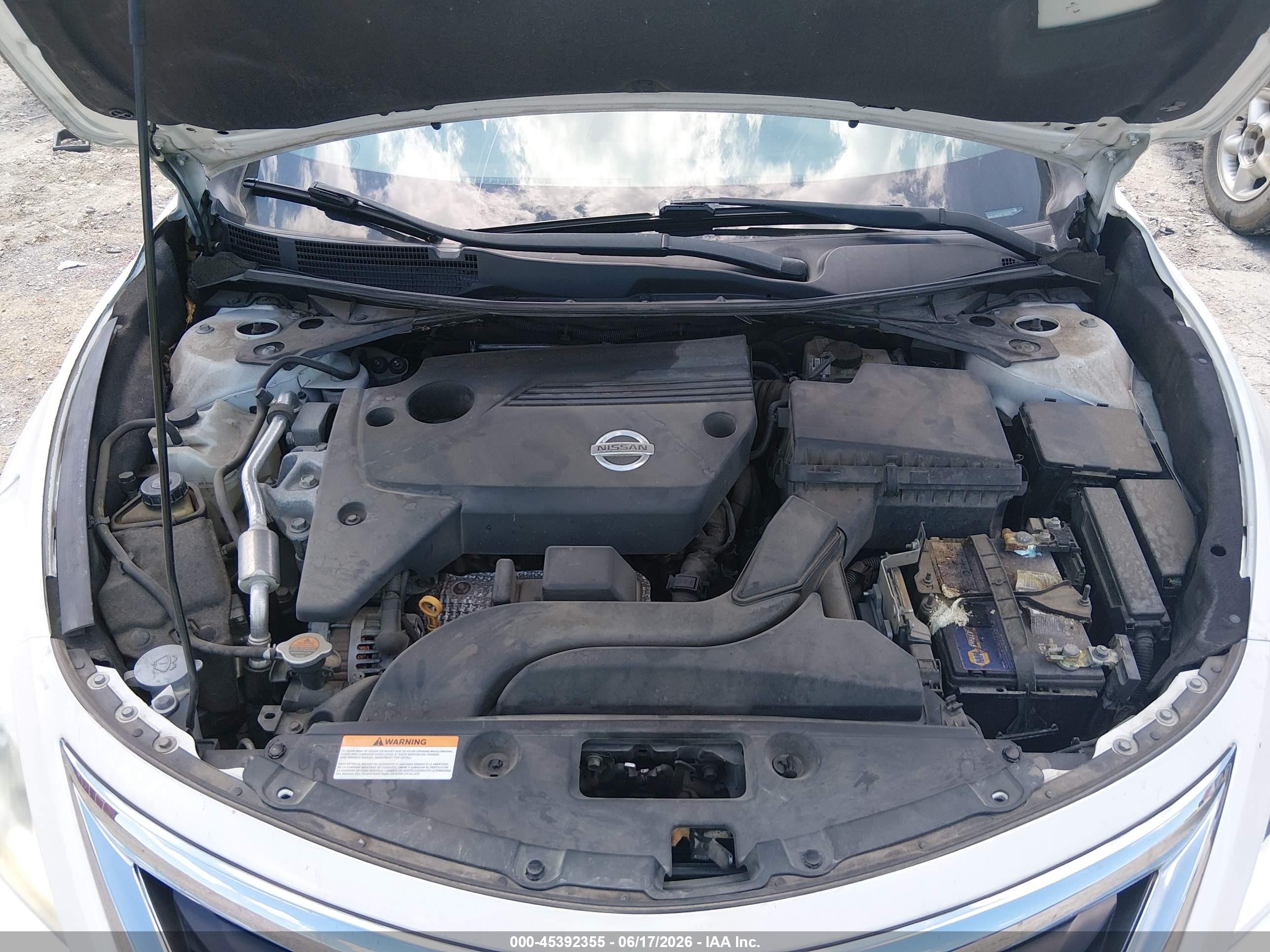 2015 Nissan Altima 2.5 S White vin: 1N4AL3AP0FC187472
