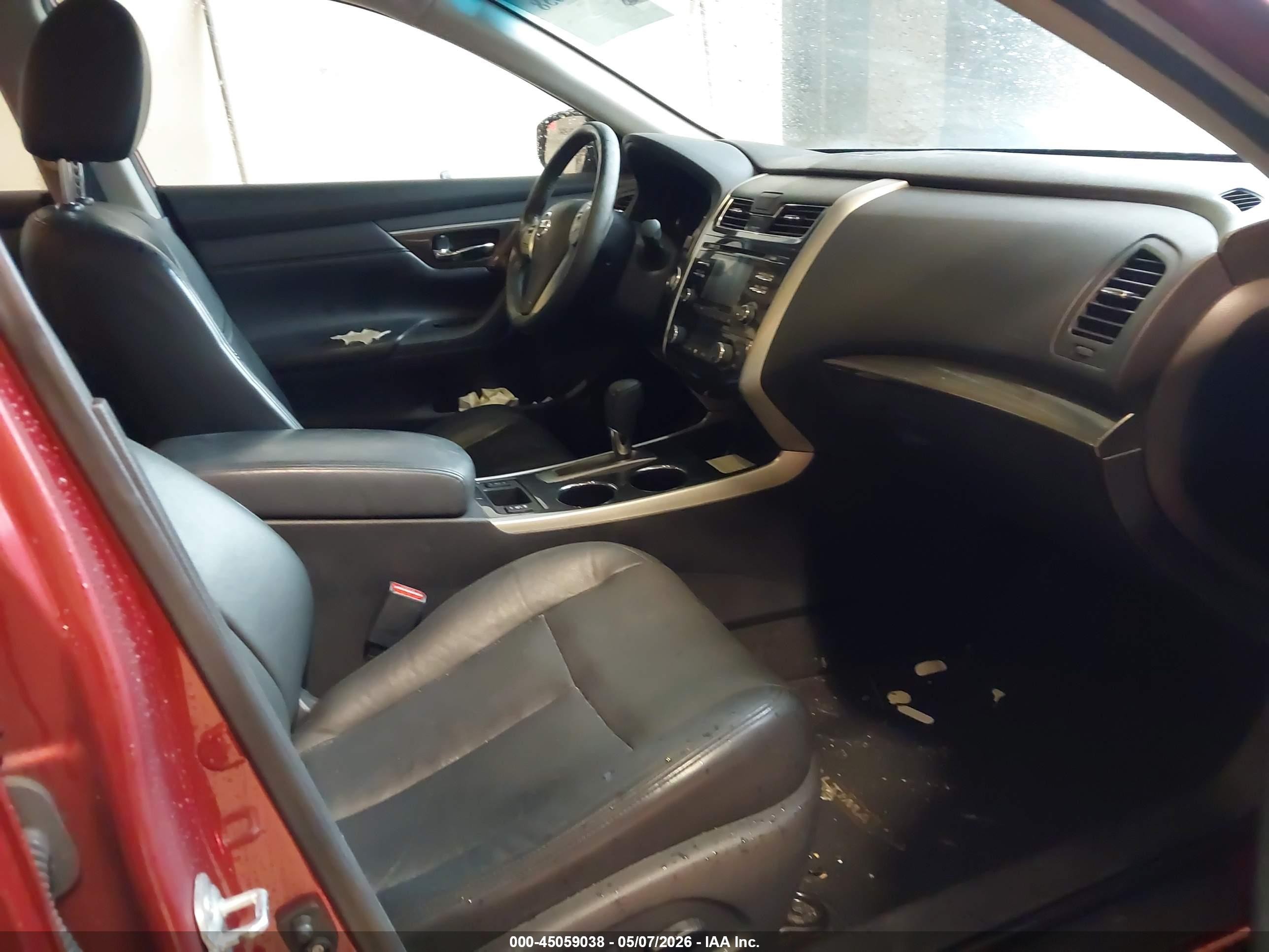 2015 Nissan Altima 2.5 Sl Red vin: 1N4AL3AP0FC209566
