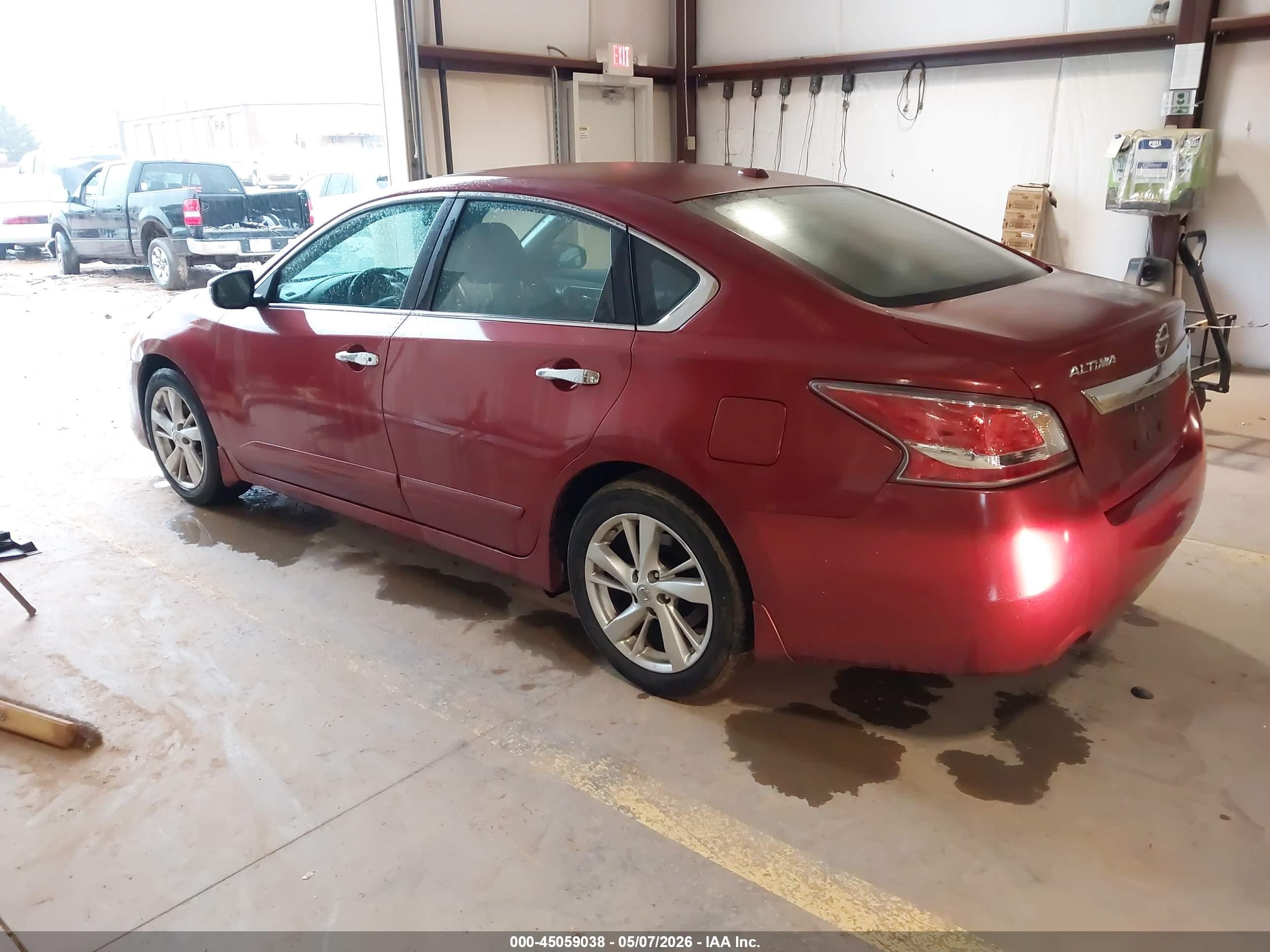 2015 Nissan Altima 2.5 Sl Red vin: 1N4AL3AP0FC209566