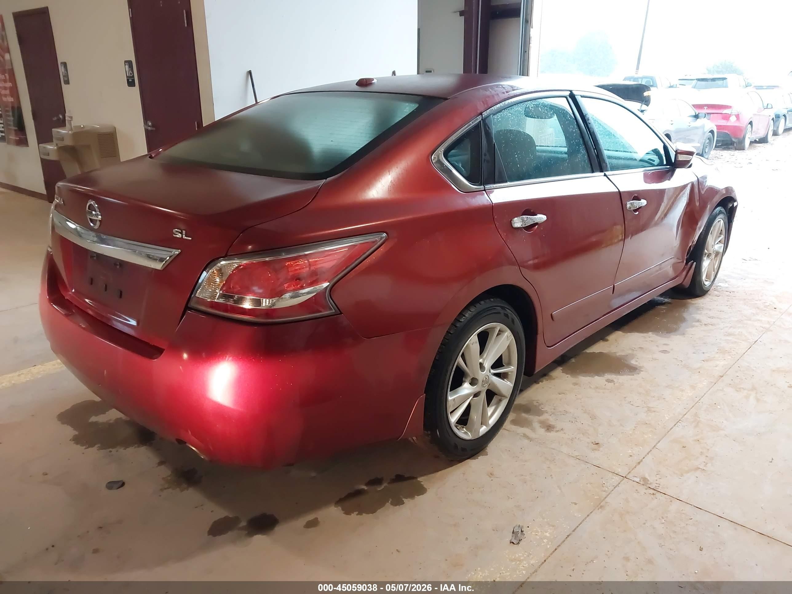 2015 Nissan Altima 2.5 Sl Red vin: 1N4AL3AP0FC209566