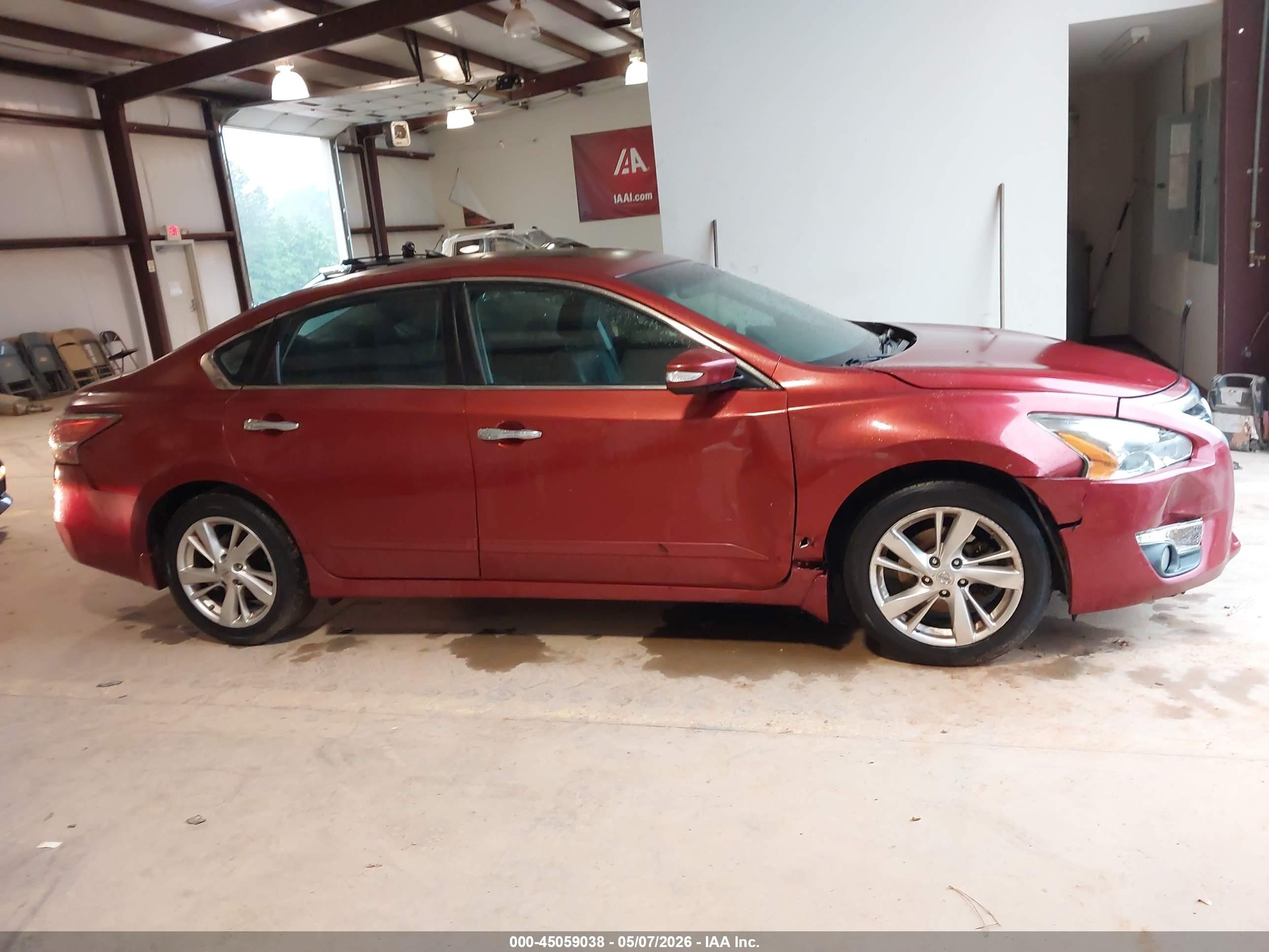 2015 Nissan Altima 2.5 Sl Red vin: 1N4AL3AP0FC209566