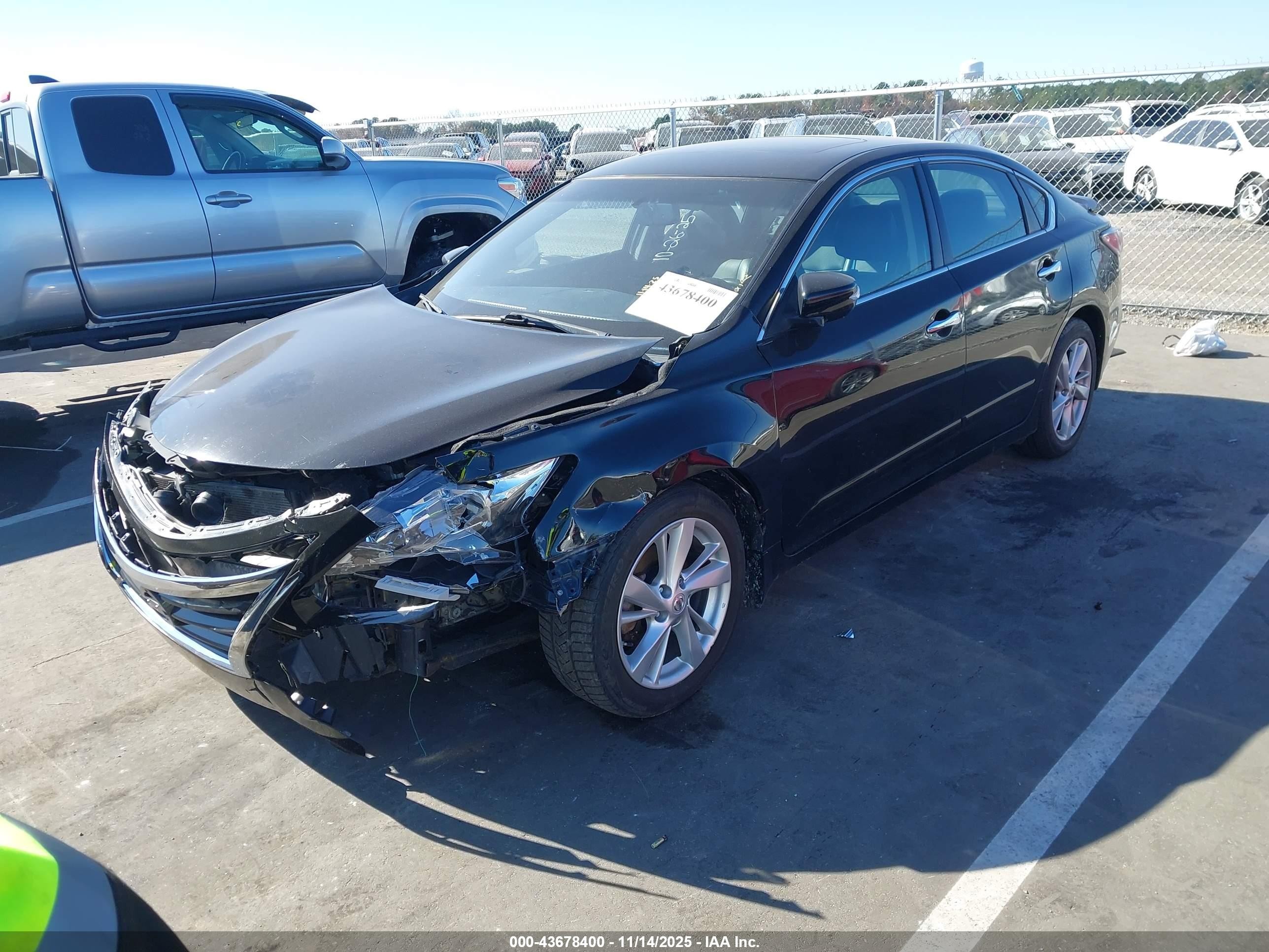 2015 Nissan Altima 2.5 Sl Black vin: 1N4AL3AP0FC210572