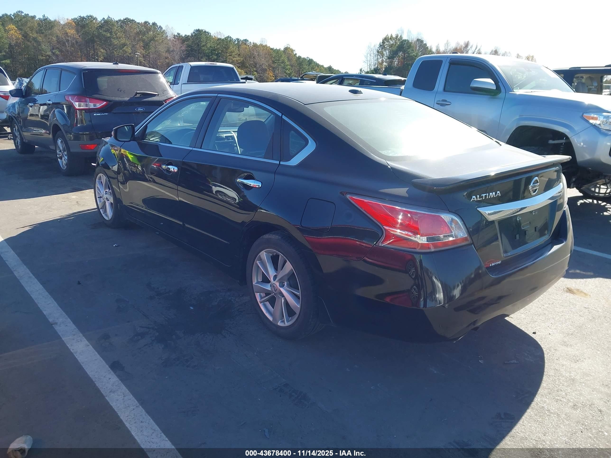 2015 Nissan Altima 2.5 Sl Black vin: 1N4AL3AP0FC210572