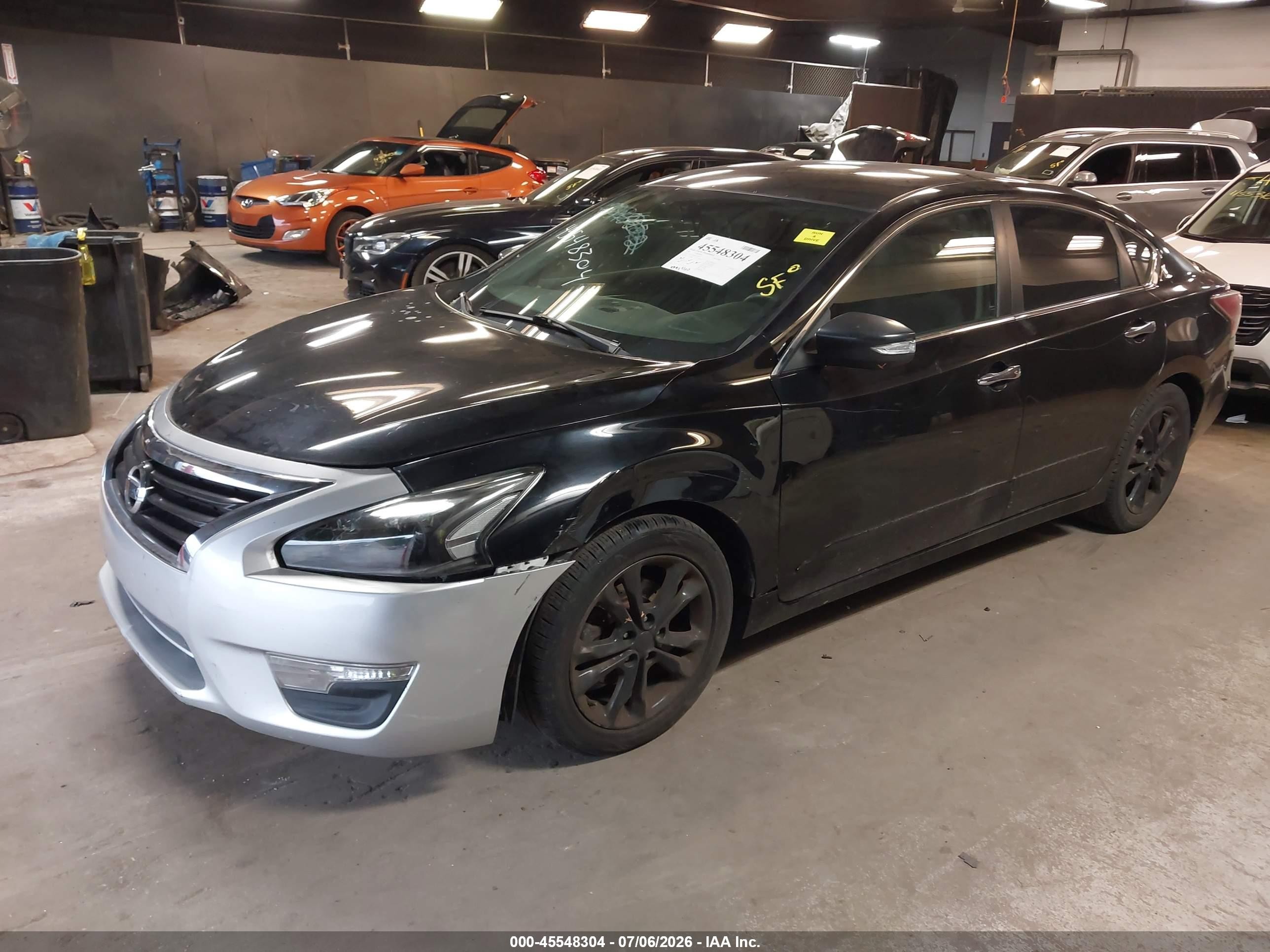 2015 Nissan Altima 2.5 S Black vin: 1N4AL3AP0FC218350