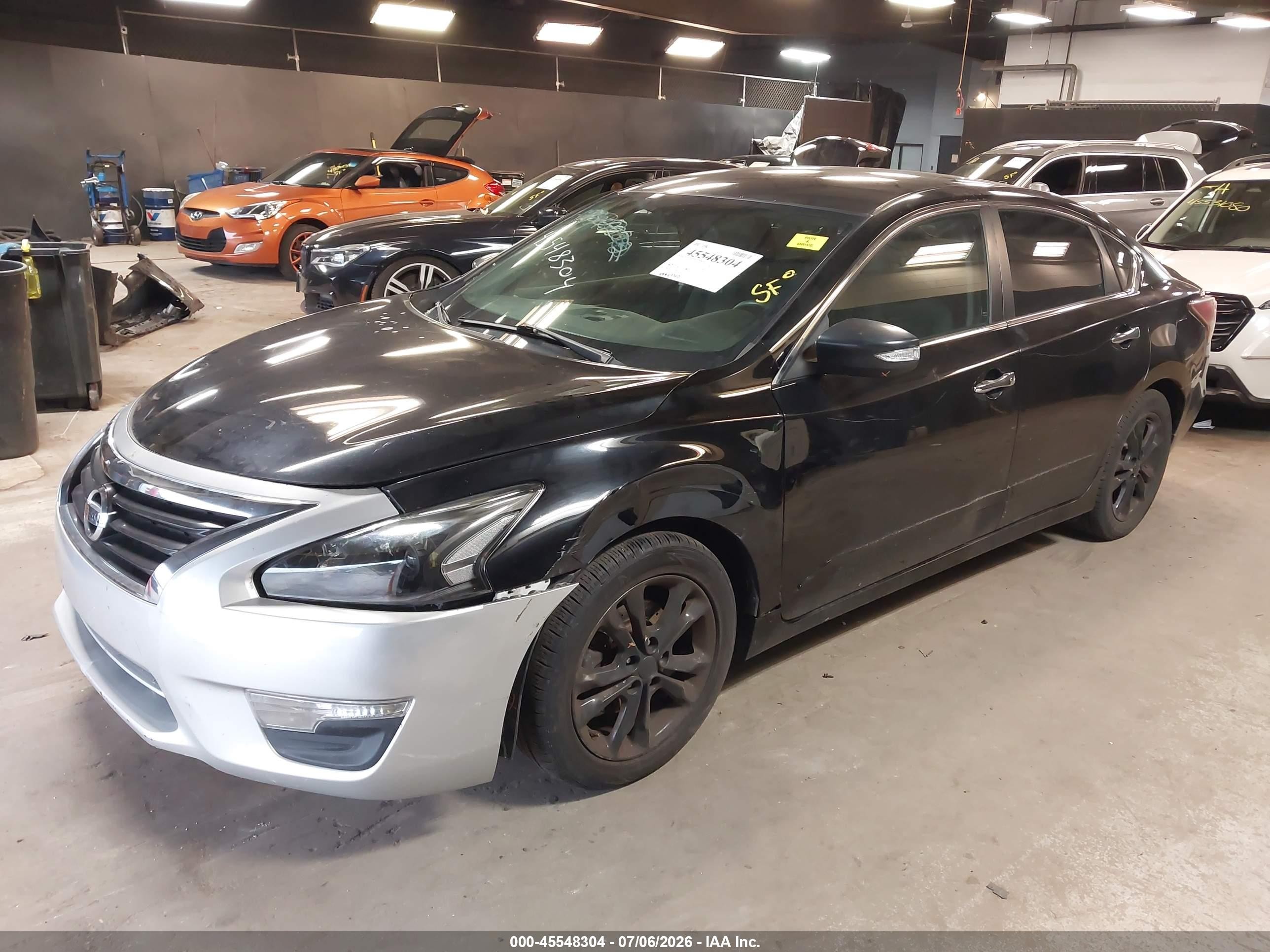 2015 Nissan Altima 2.5 S Black vin: 1N4AL3AP0FC218350