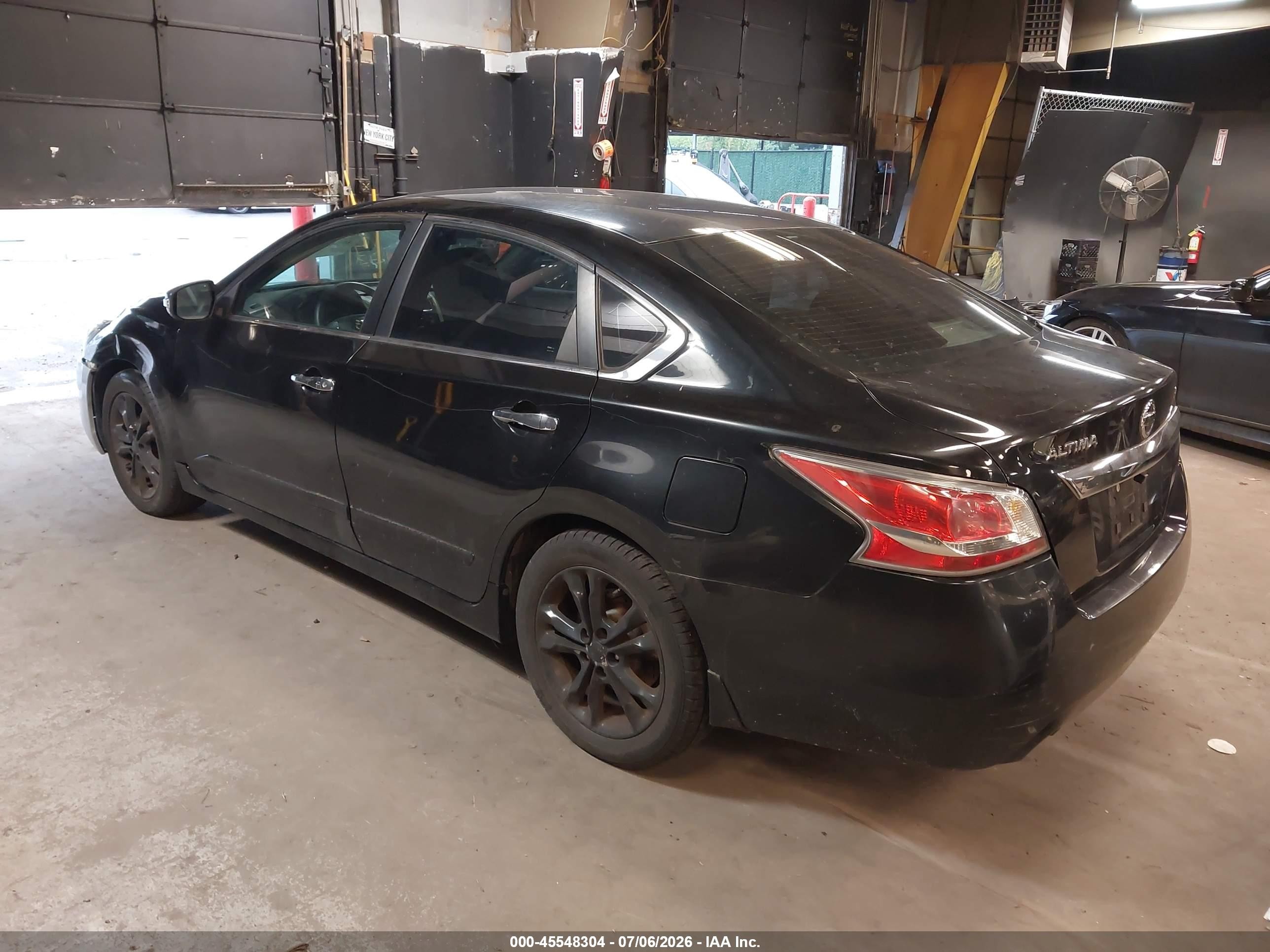 2015 Nissan Altima 2.5 S Black vin: 1N4AL3AP0FC218350