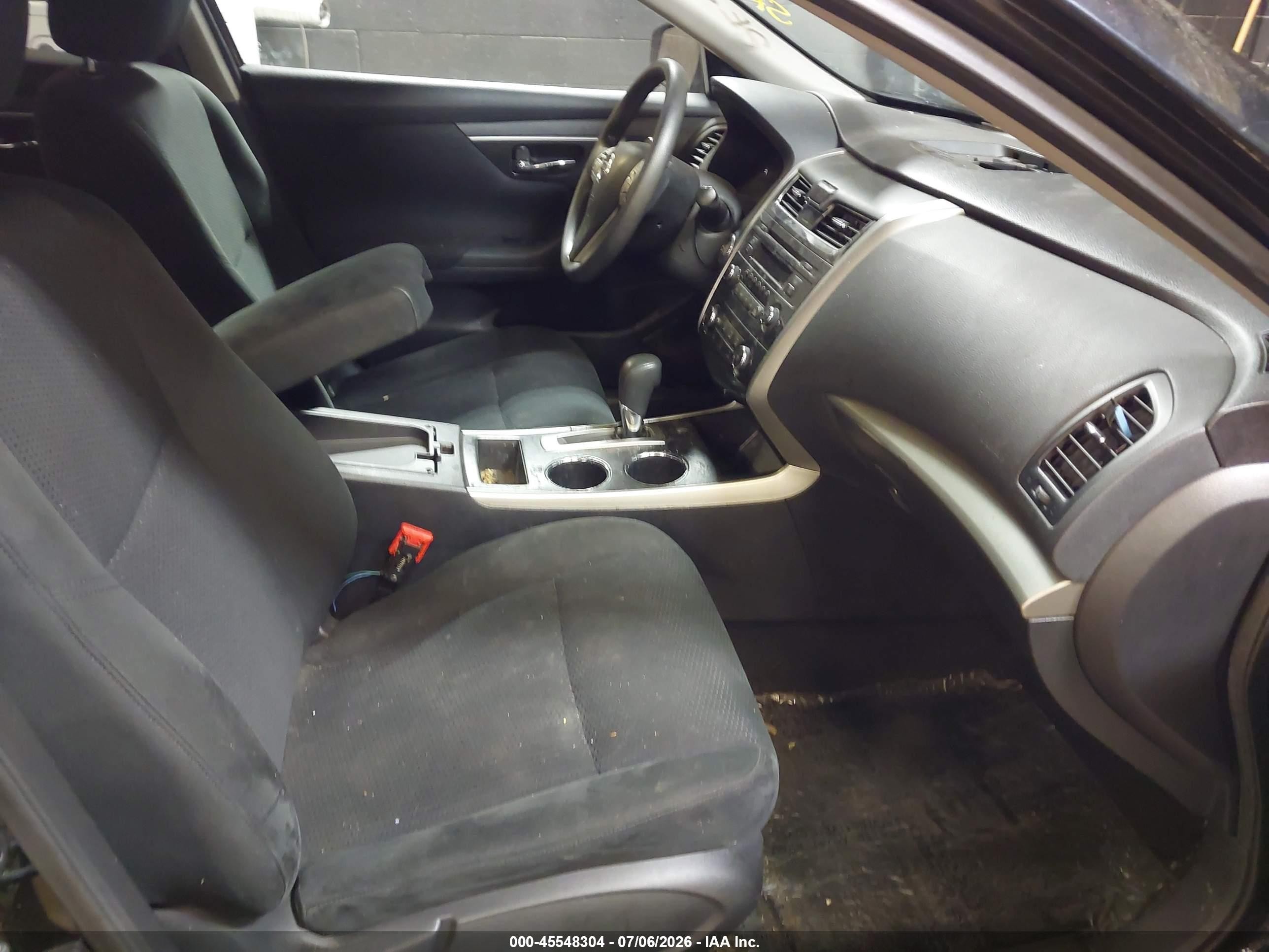 2015 Nissan Altima 2.5 S Black vin: 1N4AL3AP0FC218350
