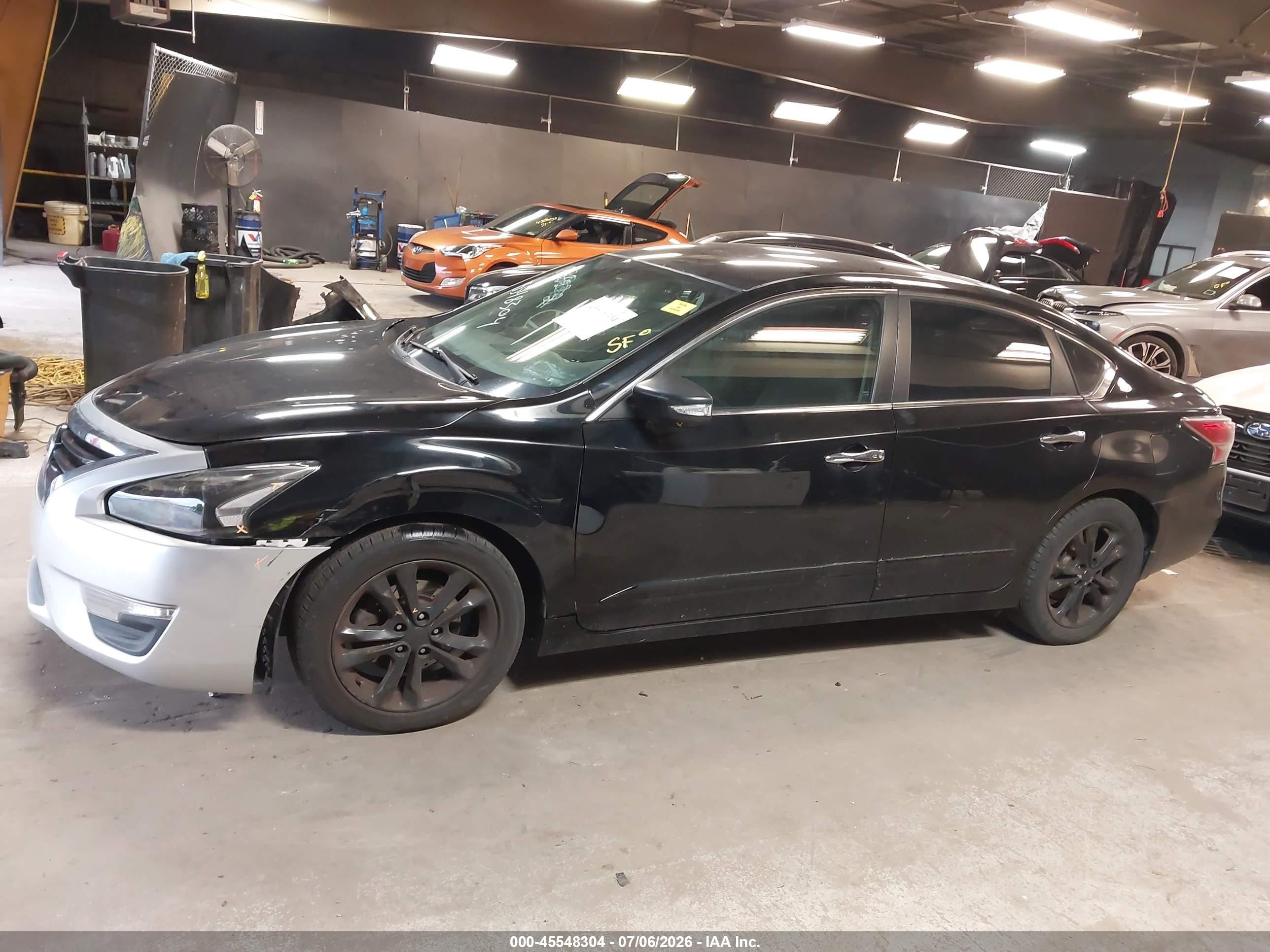 2015 Nissan Altima 2.5 S Black vin: 1N4AL3AP0FC218350
