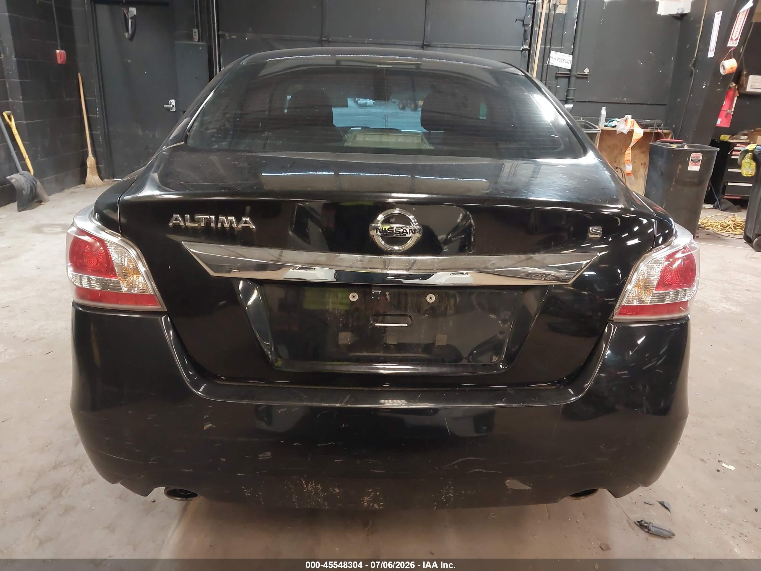 2015 Nissan Altima 2.5 S Black vin: 1N4AL3AP0FC218350